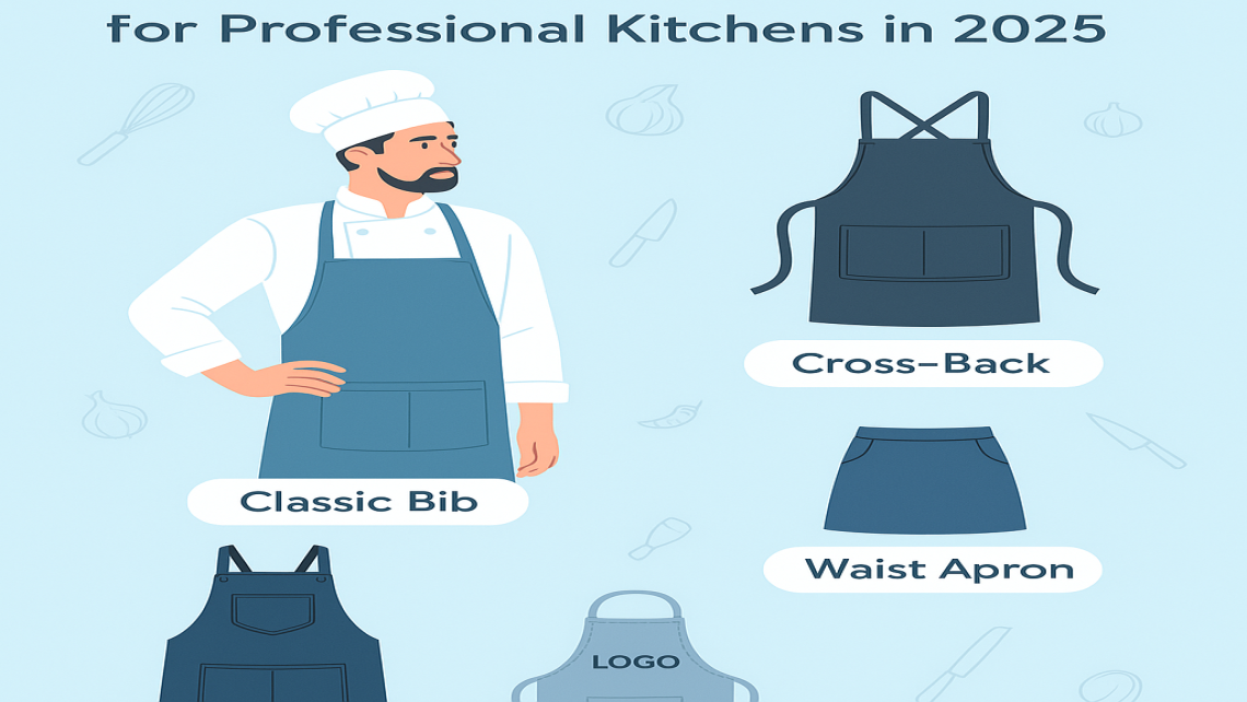 Top 5 Chef Apron Styles for Professional Kitchens in 2025