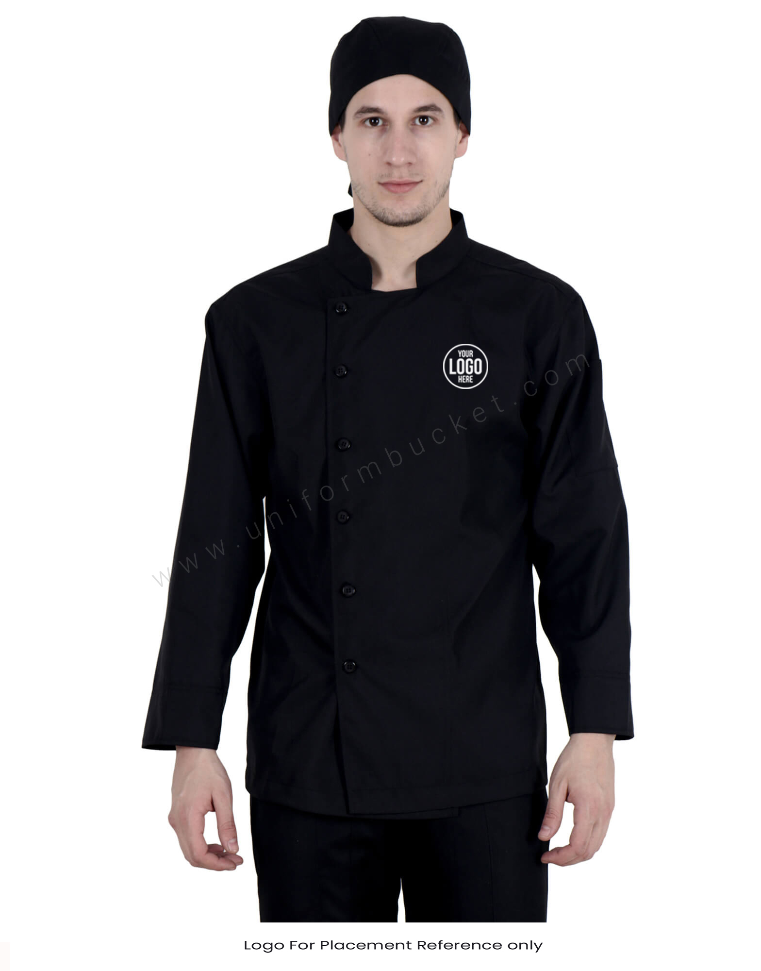 Buy Black Chef Jacket With Side Opening For Men Online Best Prices in India UNIFORM BUCKET