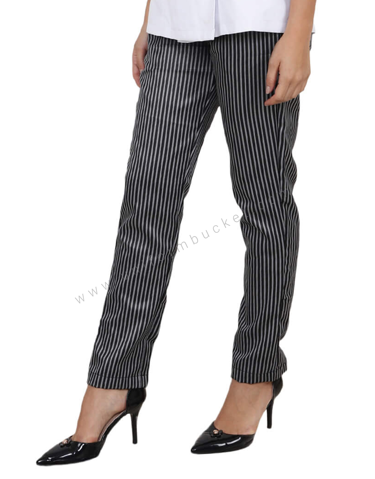 Zebra Pattern Formal Trousers