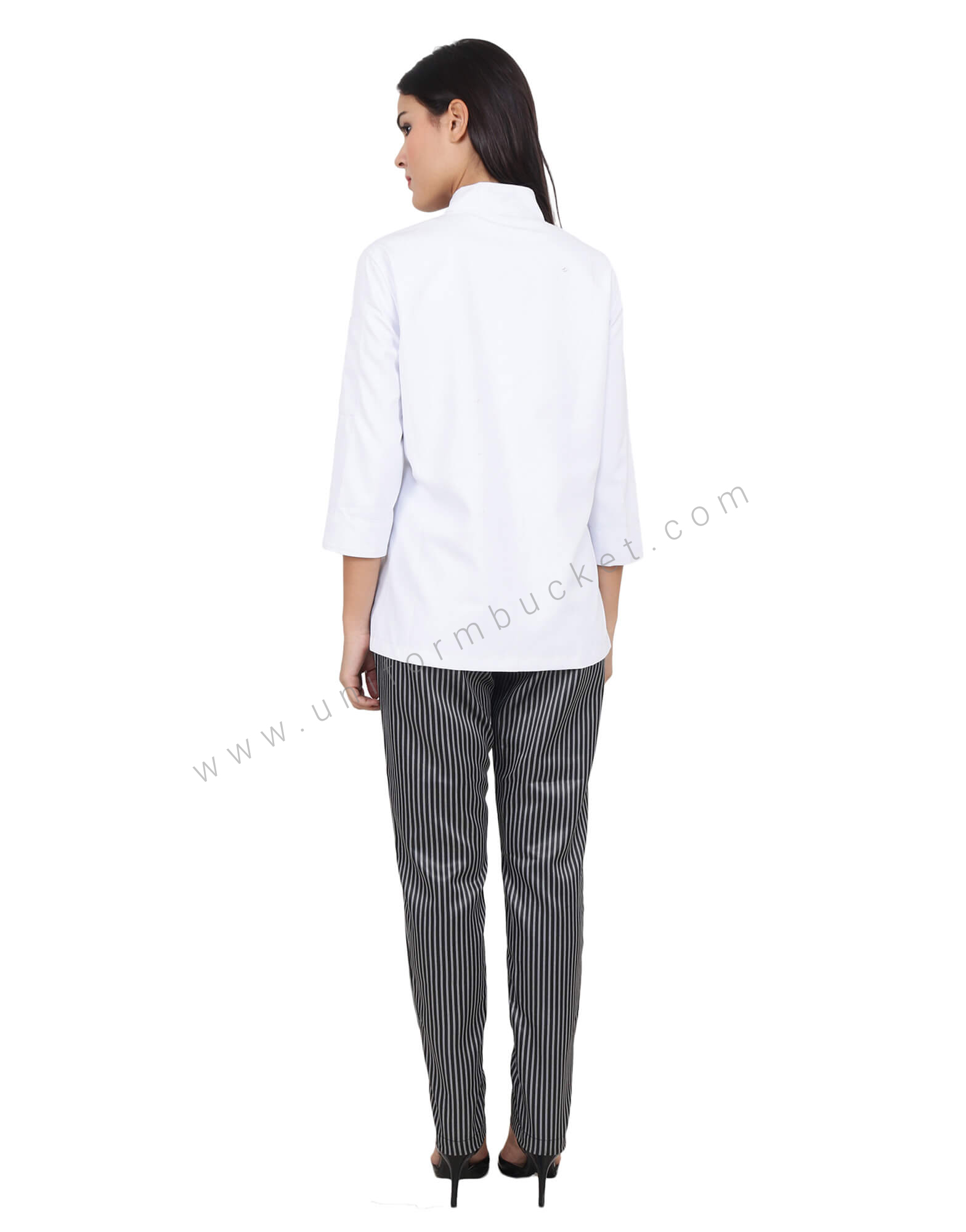 Zebra Pattern Formal Trousers
