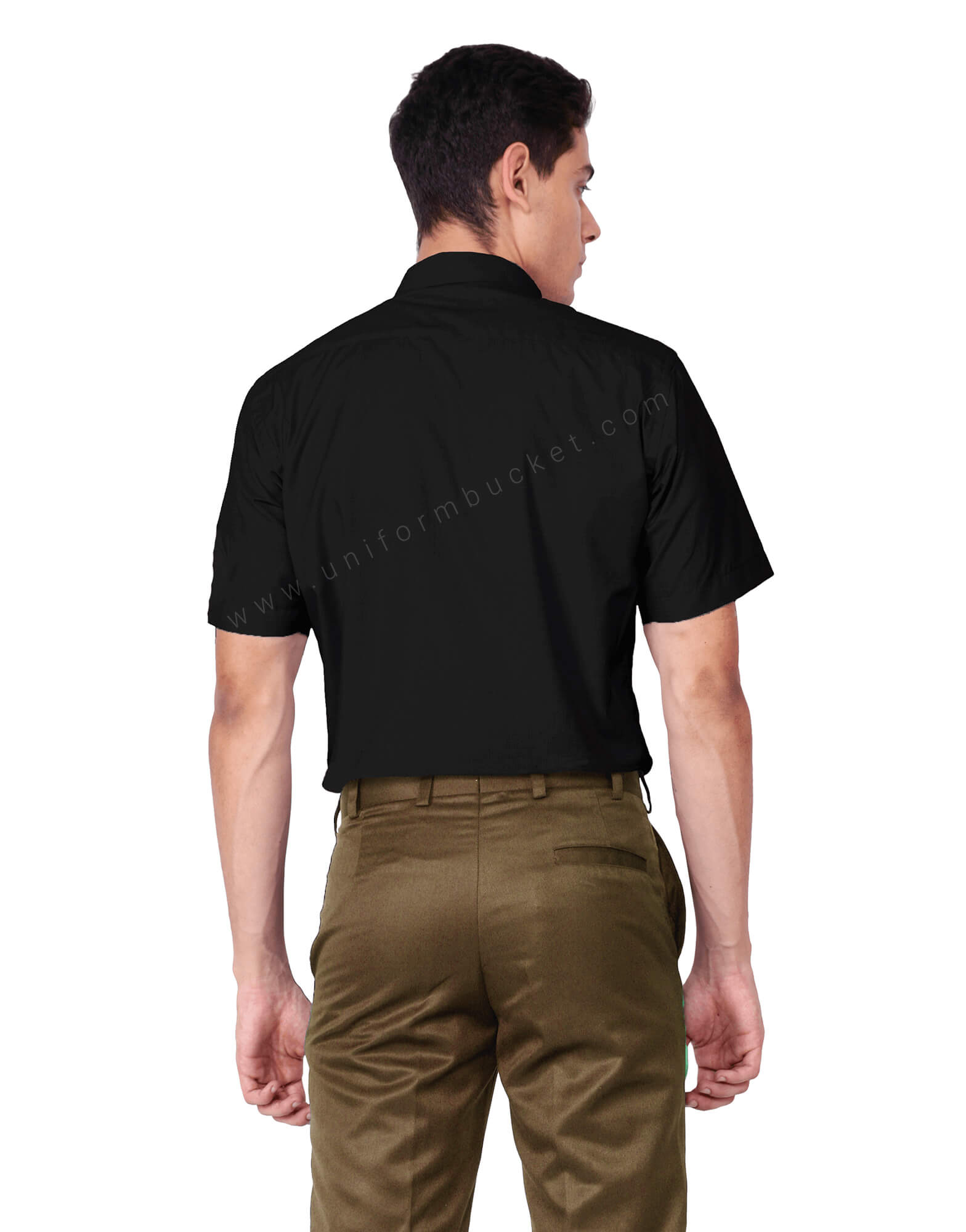Classing Black Half Sleeve Shirt
