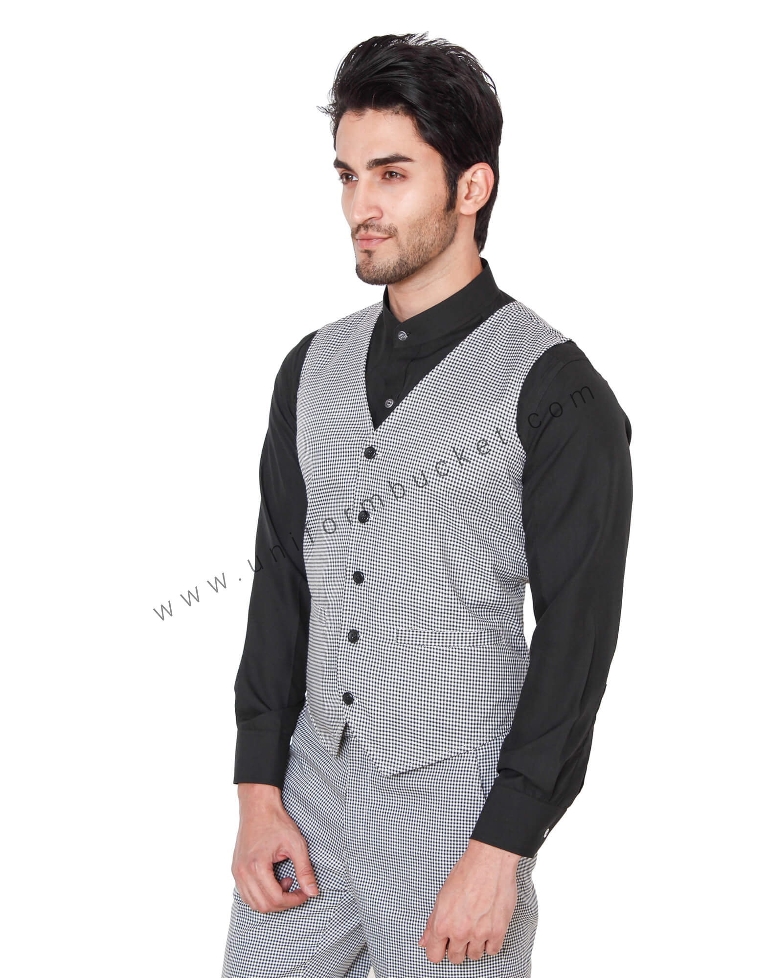 Shepherd Check Vest