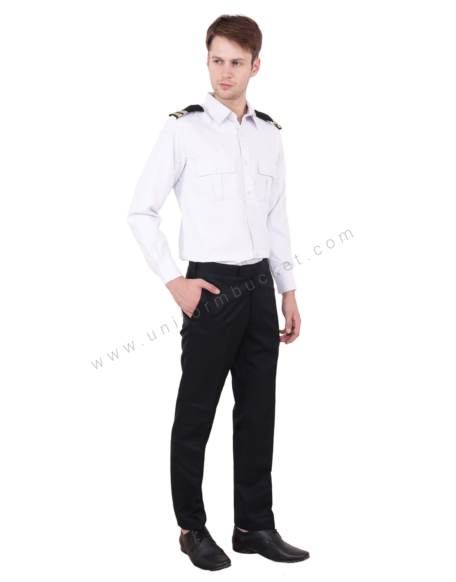 Black Formal Trouser For Men