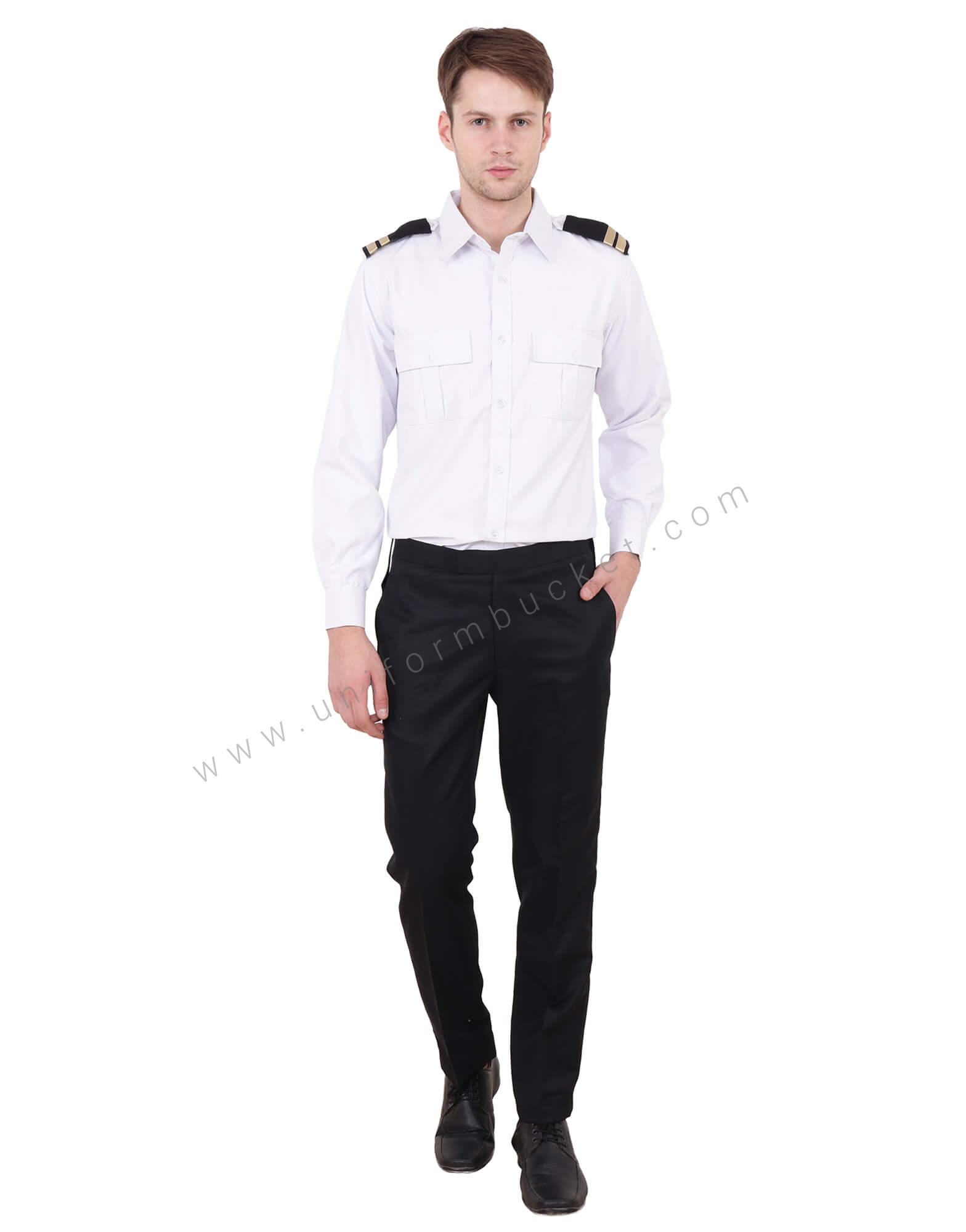 Black Formal Trouser For Men