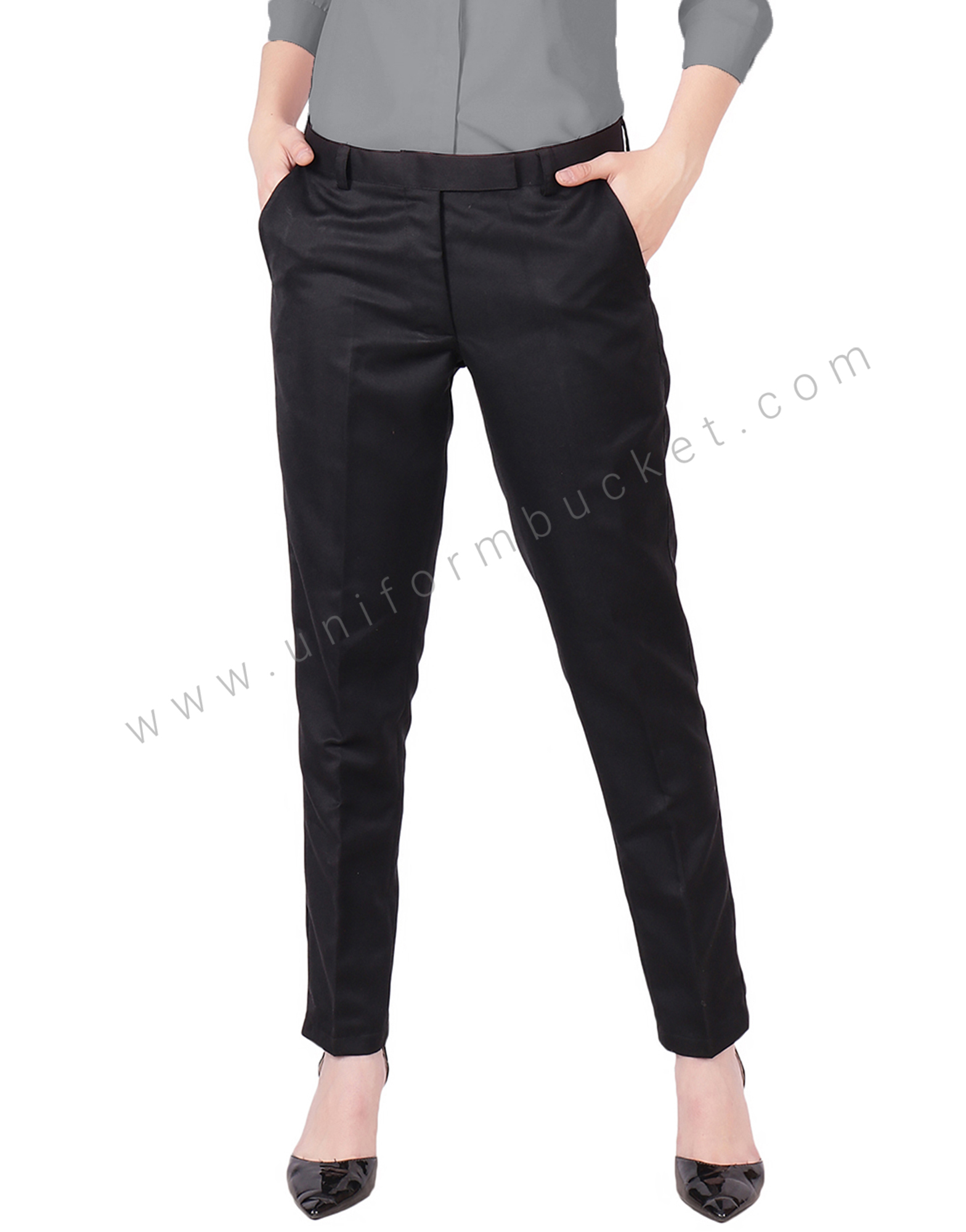 Buy Black Formal Trouser For Female Online @ Best Prices in India