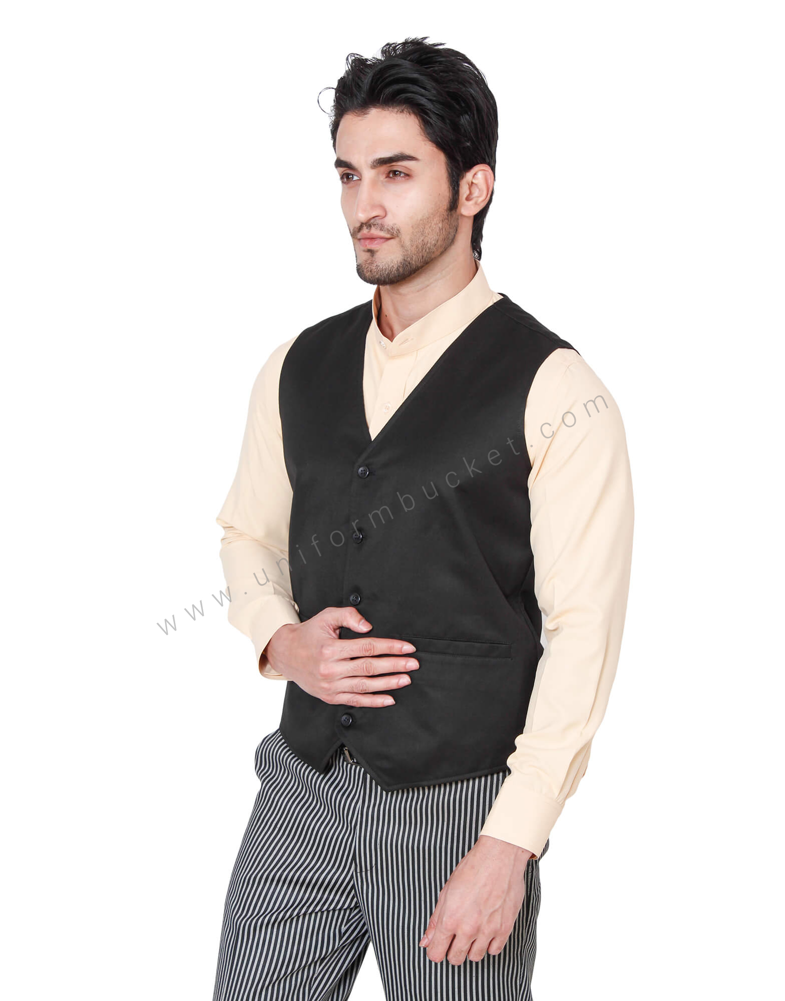 Classic Black Waistcoat