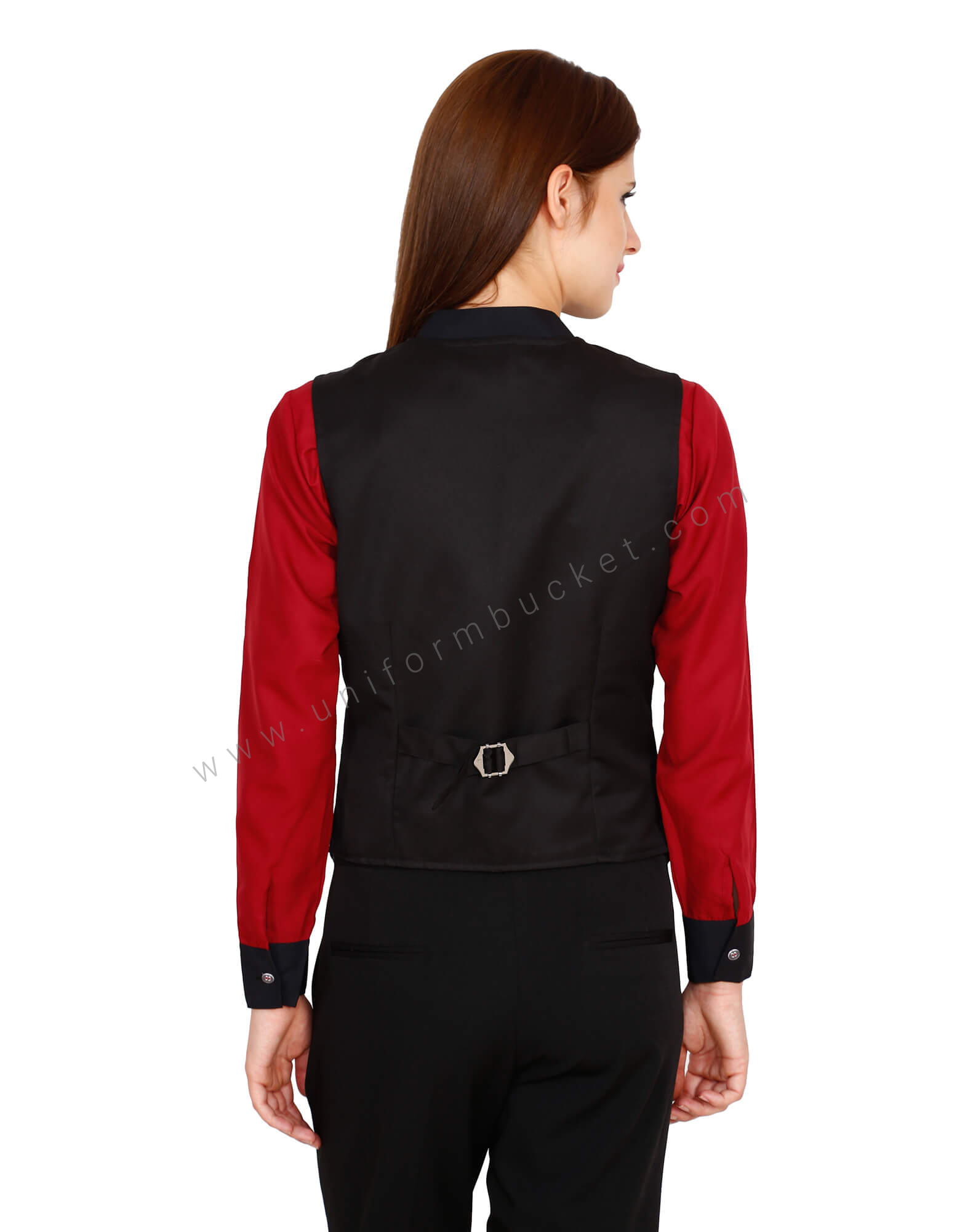 Black Vest With Adjuster At the Back