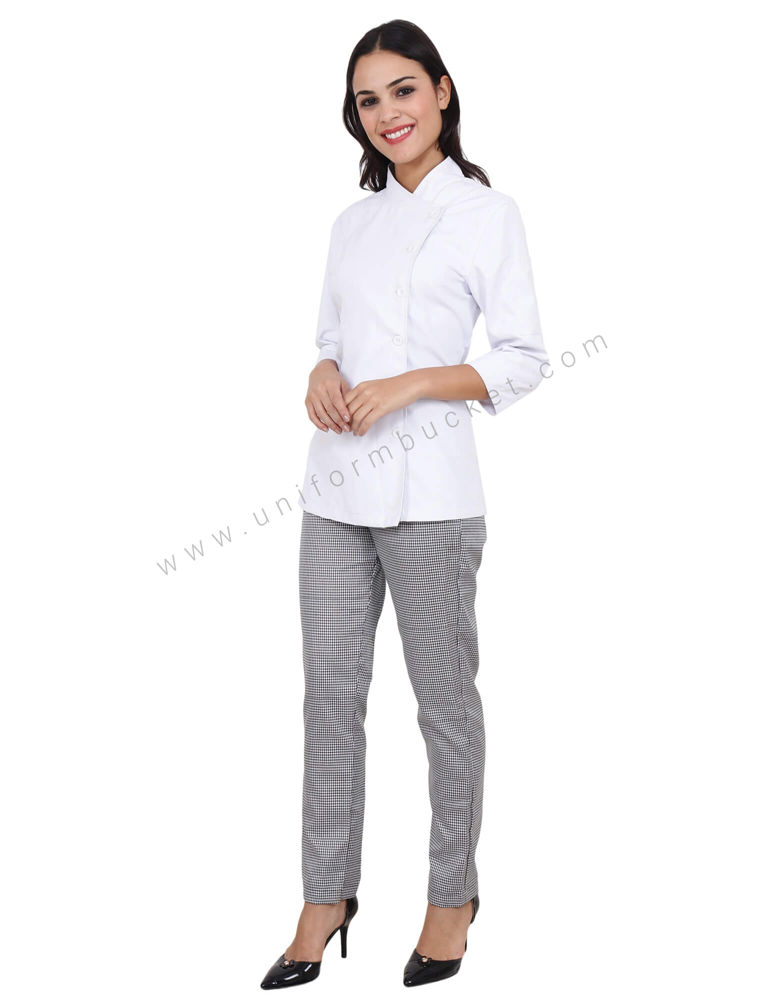 Buy Shepherd Check Formal Trousers For Female Online Best Prices