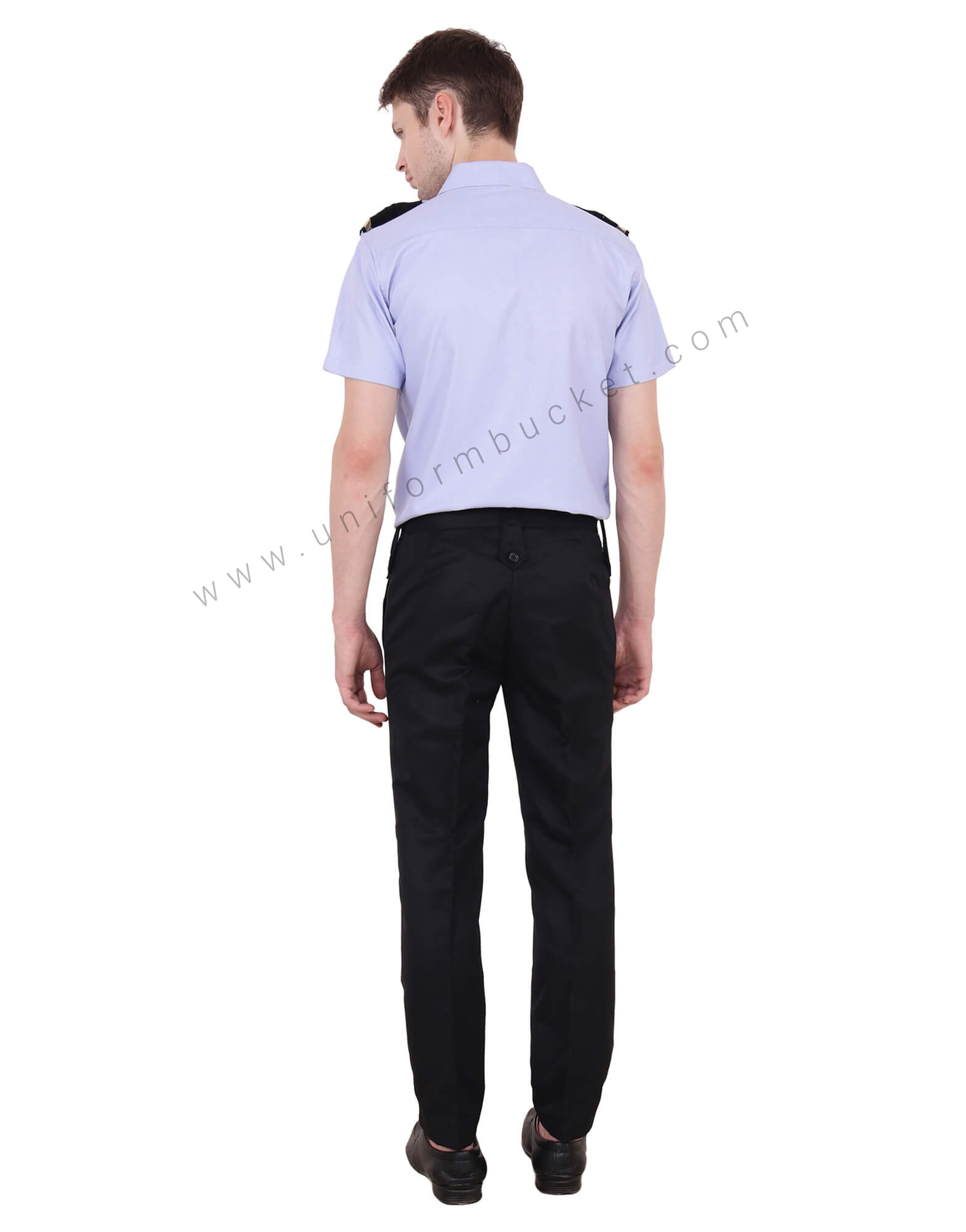 Blue Security Guard Shirt For Men