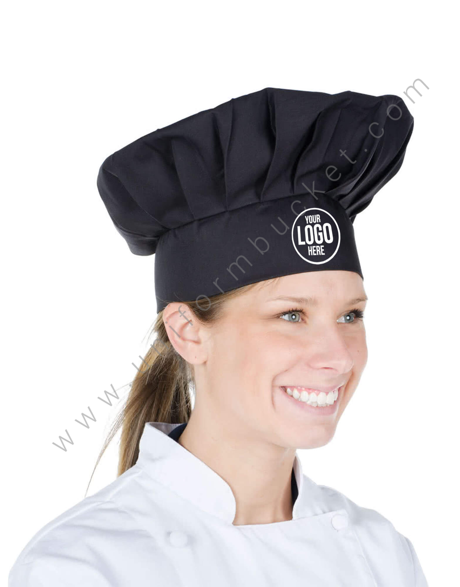 Chef Skull Cap in Black