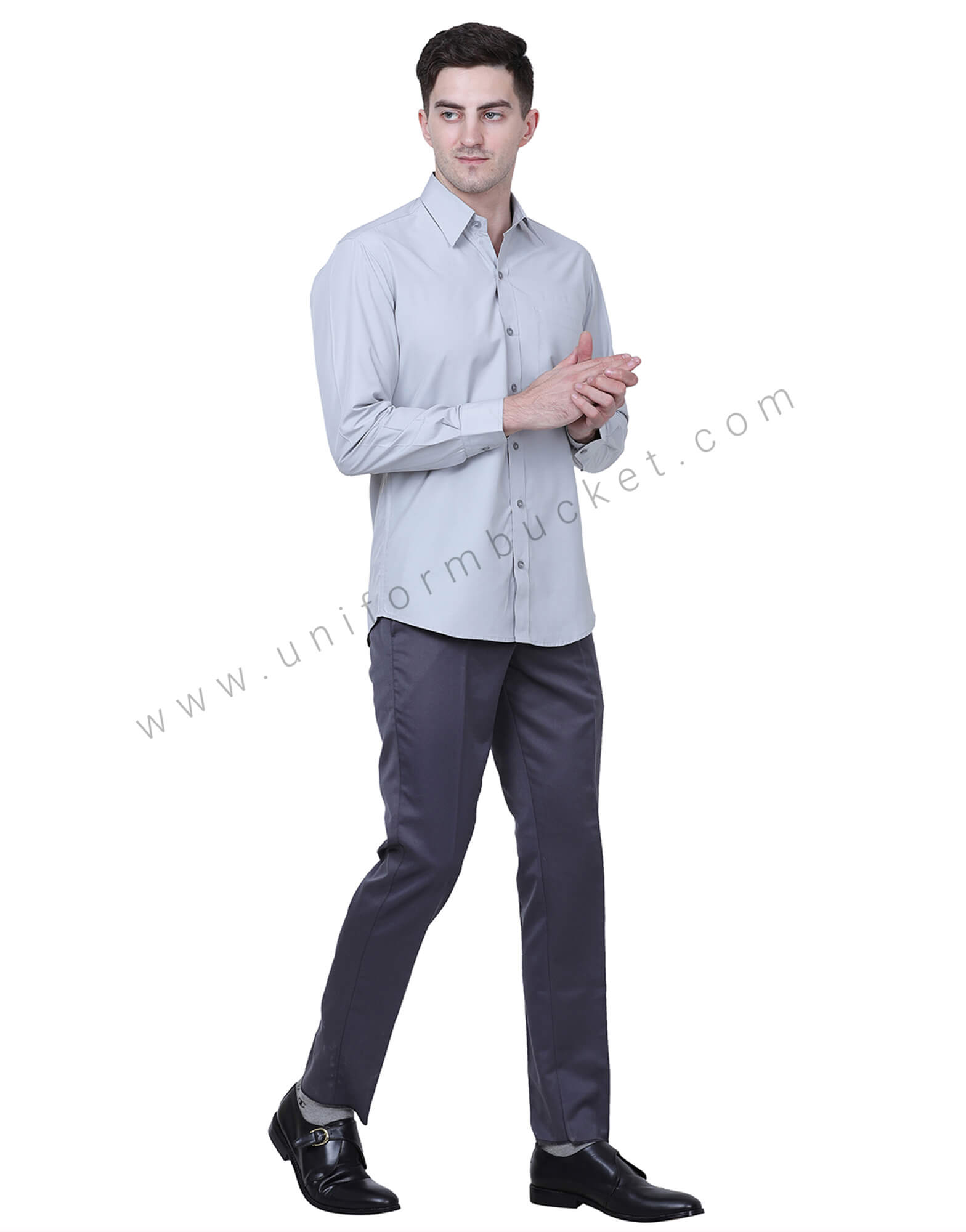 Classic Plain Grey Shirt