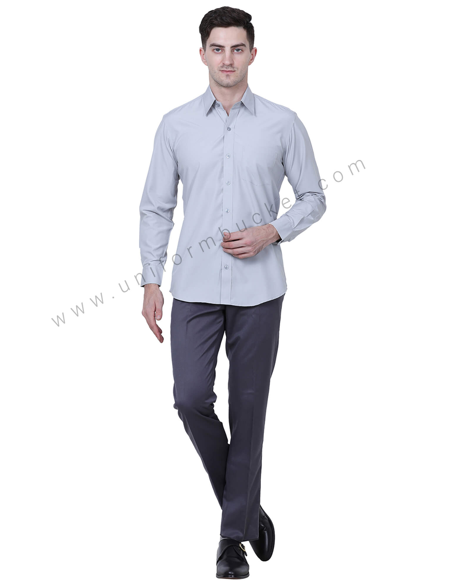 Classic Plain Grey Shirt