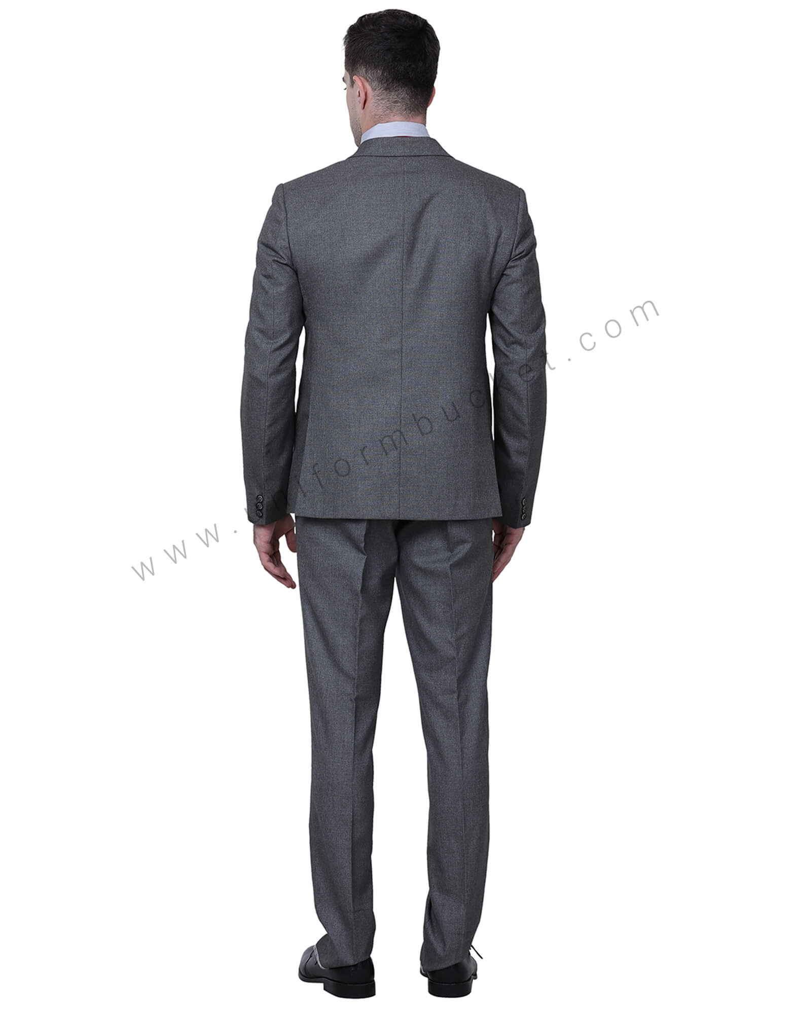 Dark Grey Blazer For Men