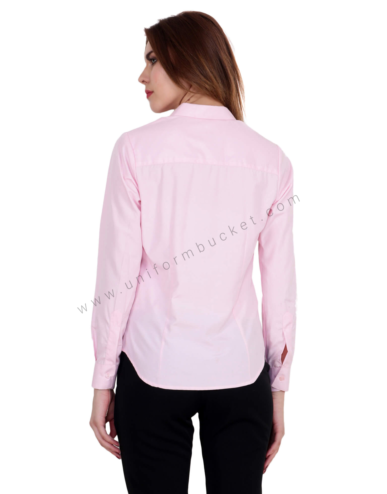 Baby Pink Full Sleeves Shirt