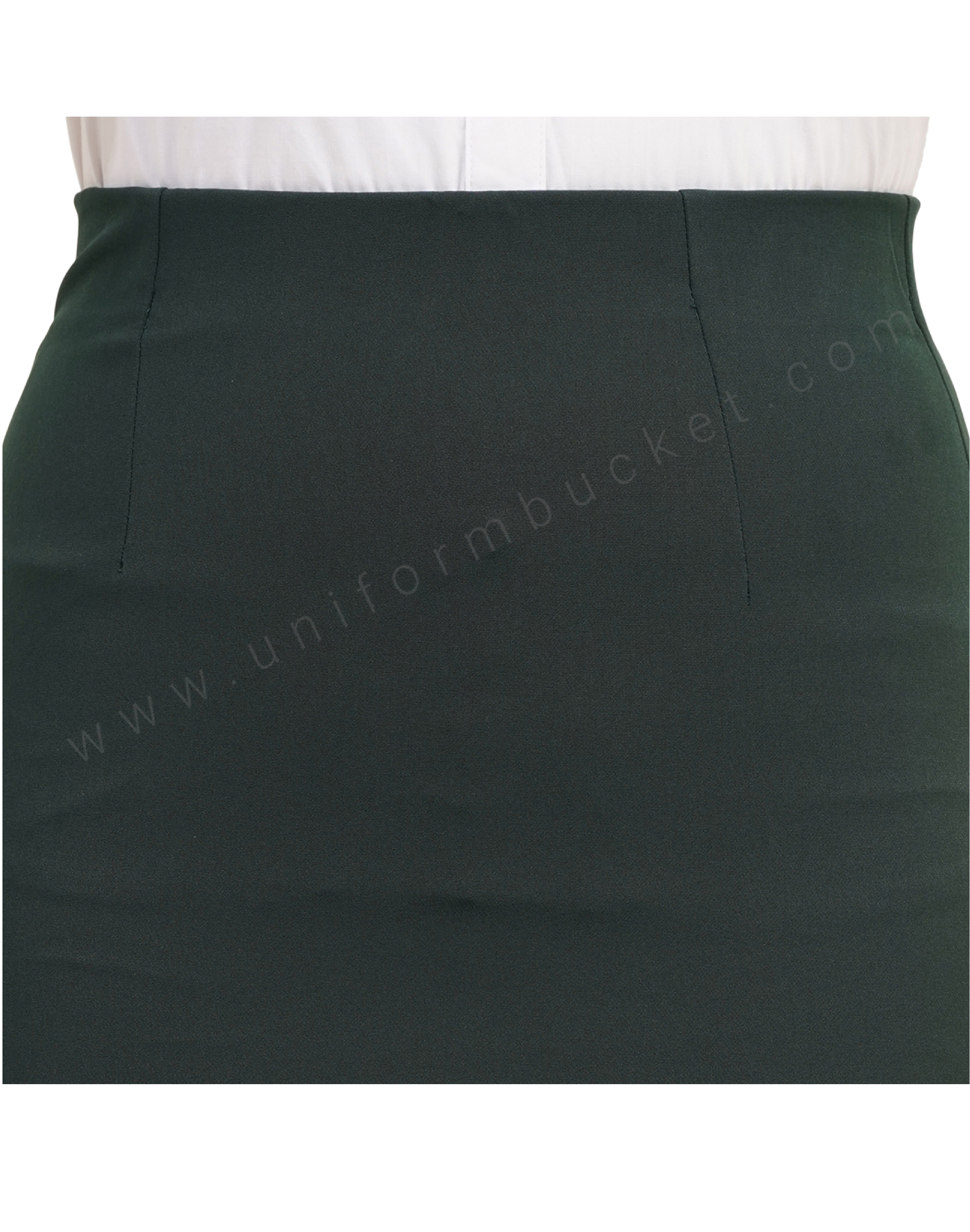 Emerald Green Pencil Skirt