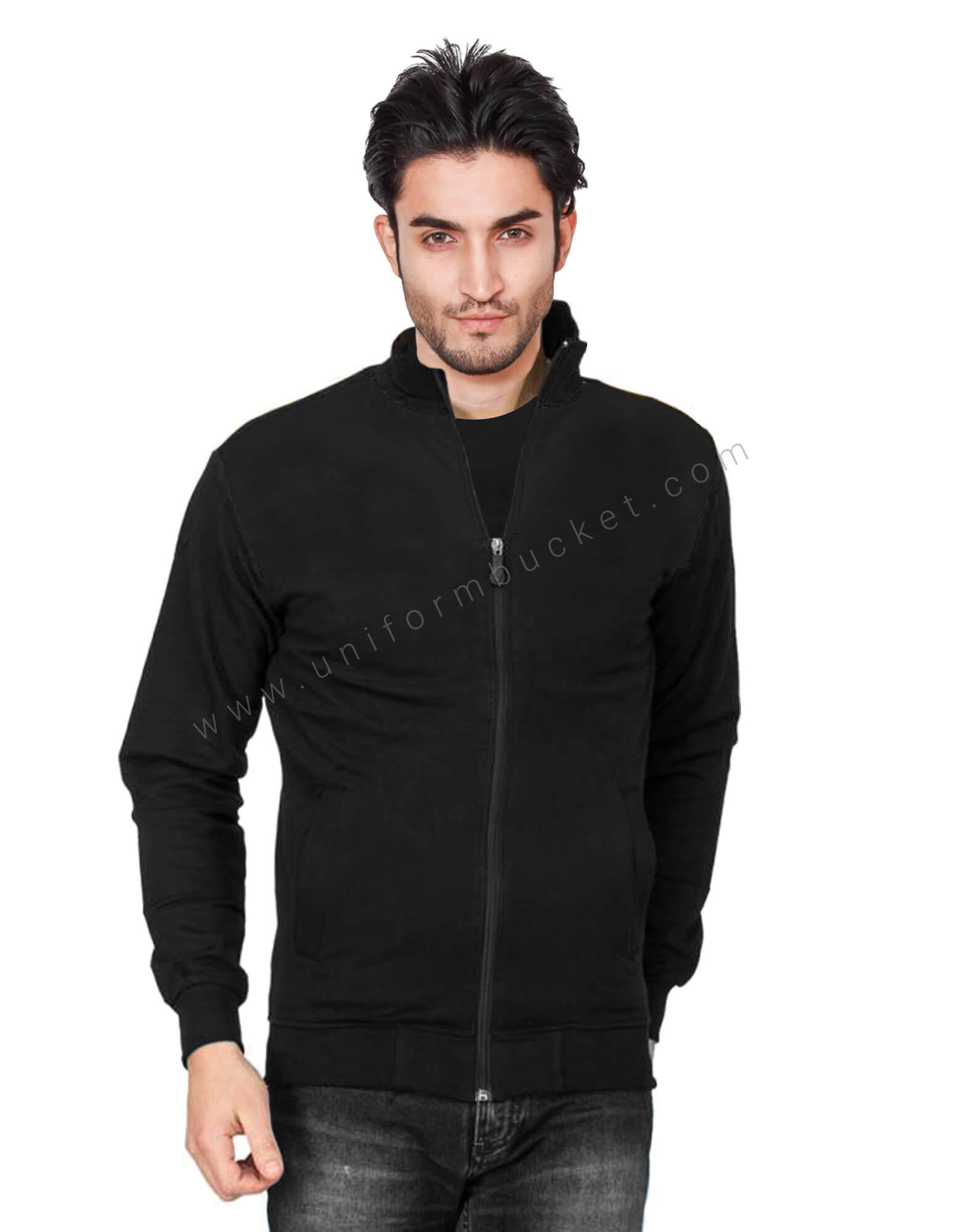 Buy Plain Black JacketFor Male Online Best Prices in India
