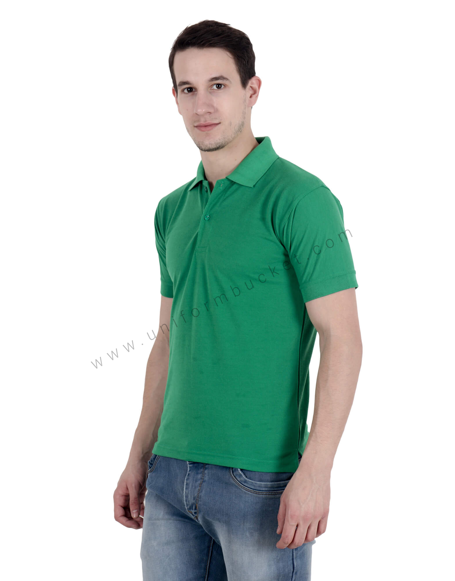 Green Uniform Polo T- Shirt