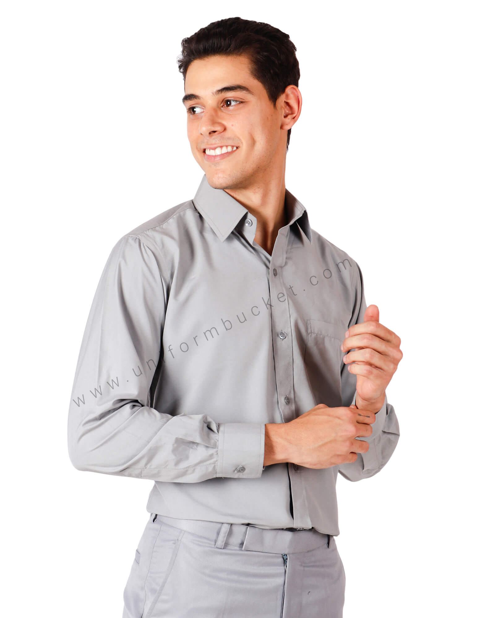Seal Grey Formal Shirt