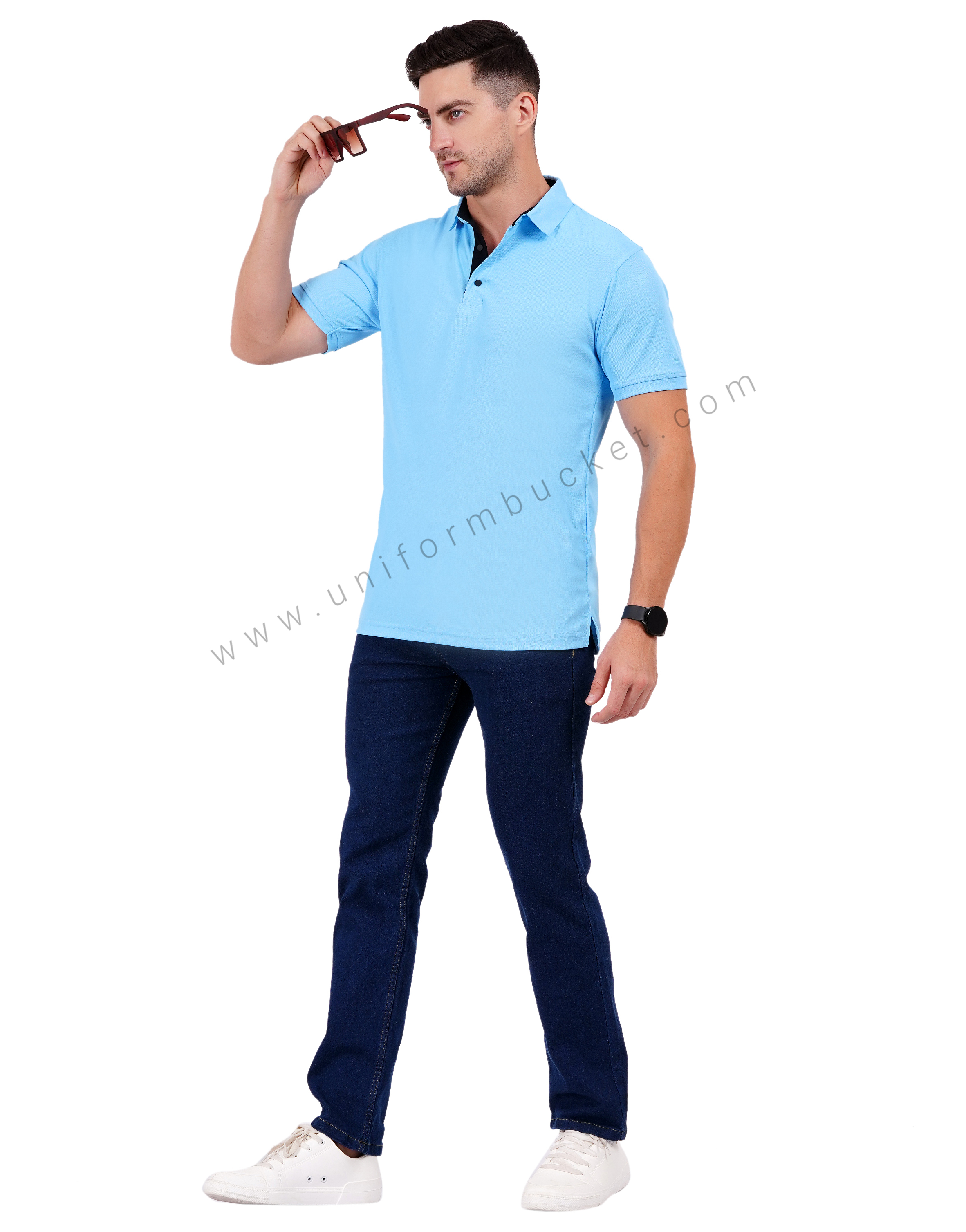 フーディニTree Polo Shirt S Breeze Blue Light Men's Tree Polo Shirt #Breeze Blue Light [860009]｜HOUDINI – moderate