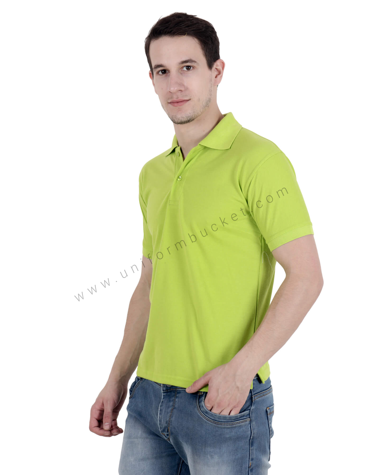 Lyril Green Uniform Polo T- Shirt