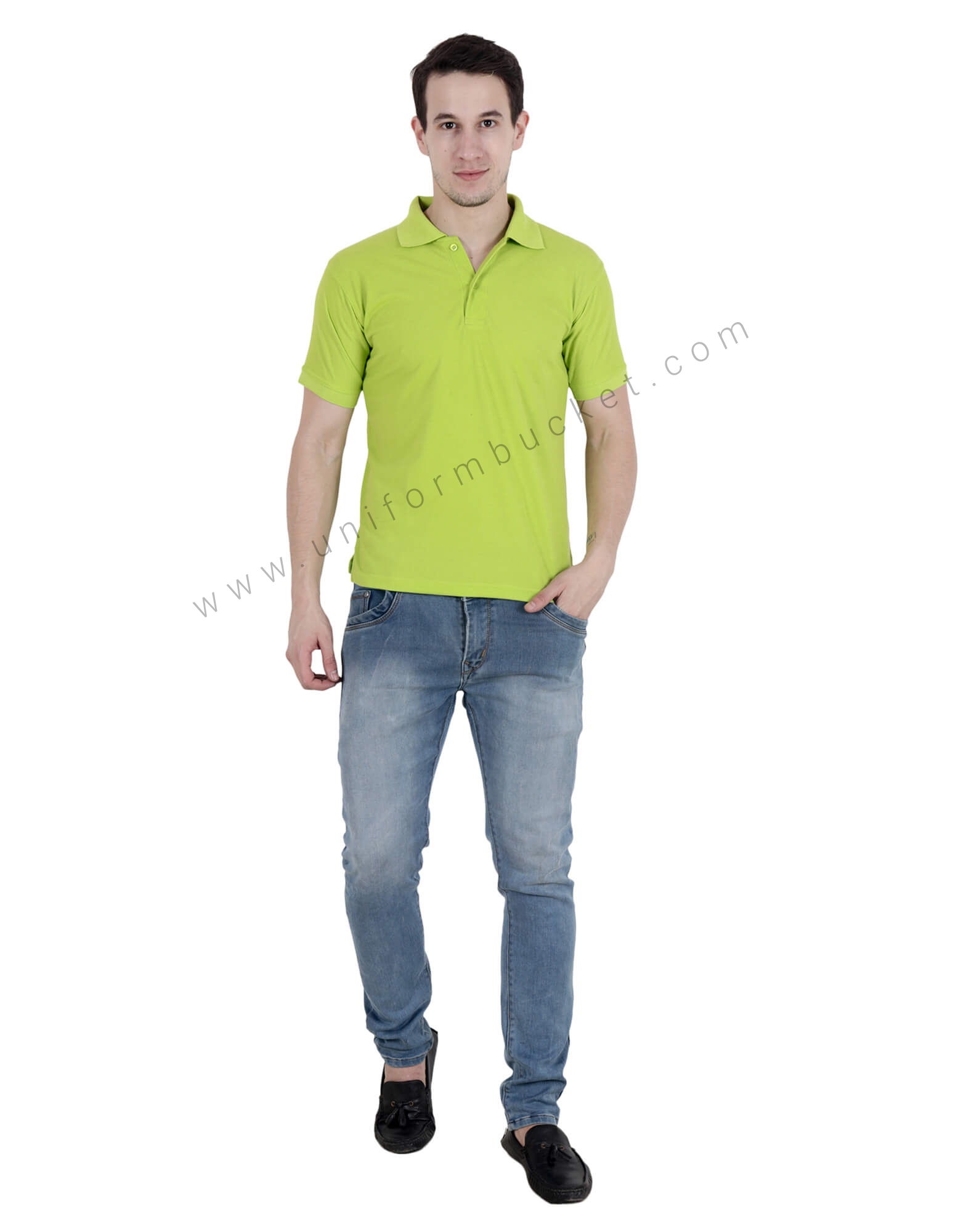 Lyril Green Uniform Polo T- Shirt