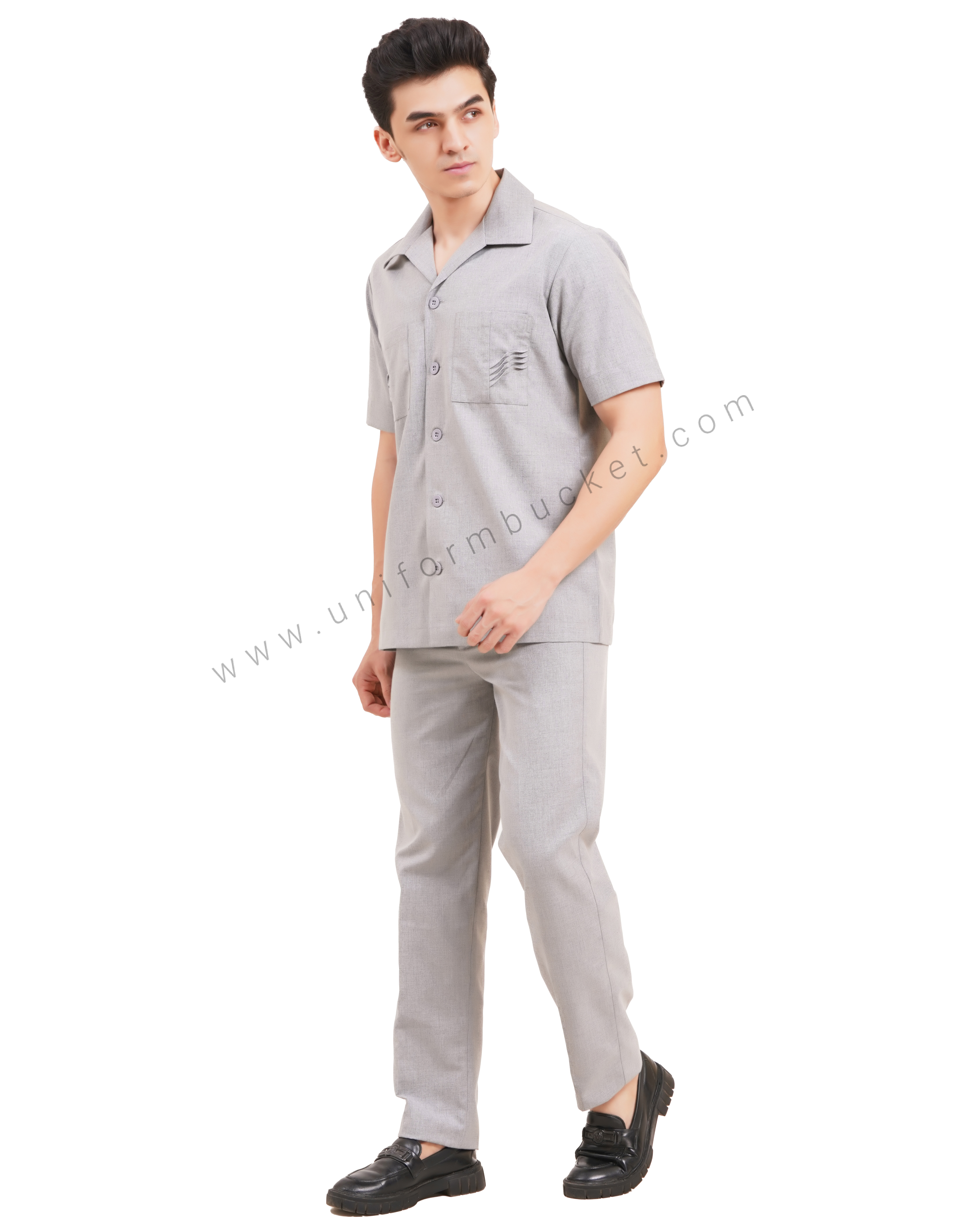 male light grey  safari formal trouser