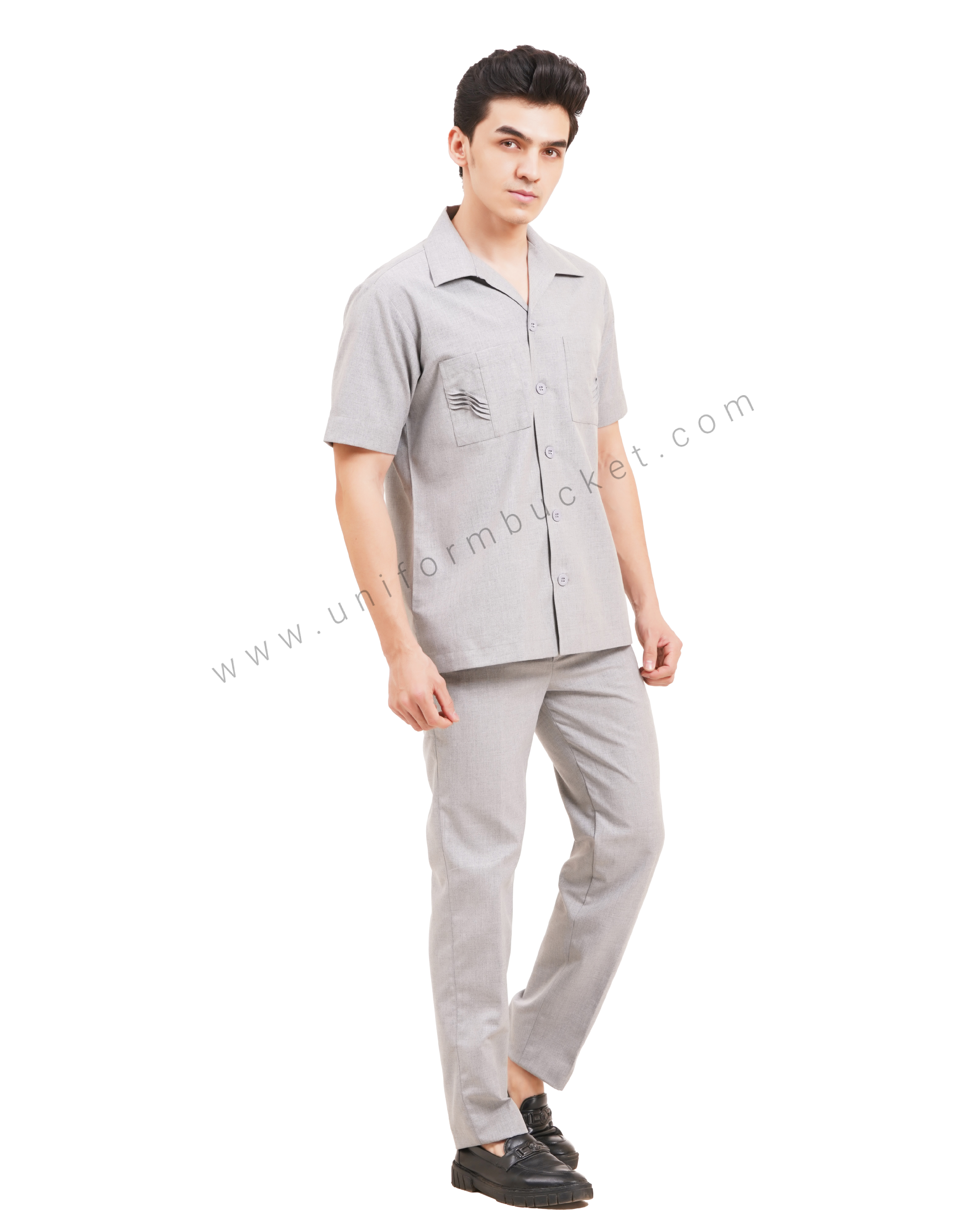 male light grey  safari formal trouser