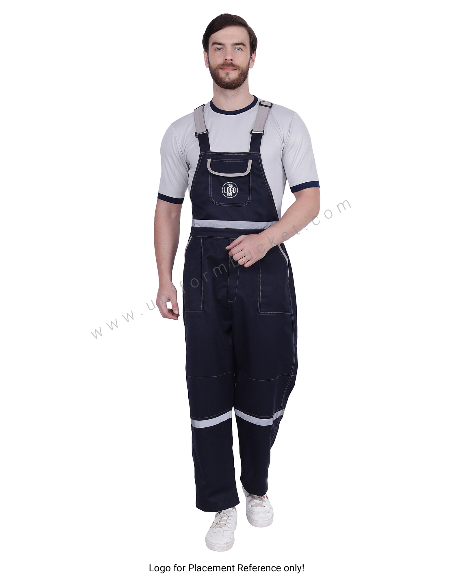 Navy Blue Bib Dungaree