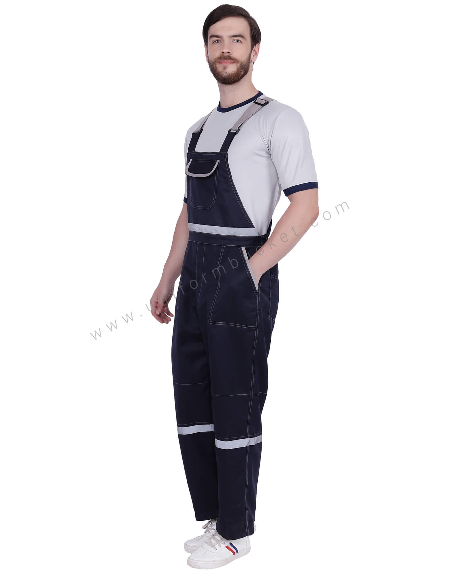 Navy Blue Bib Dungaree
