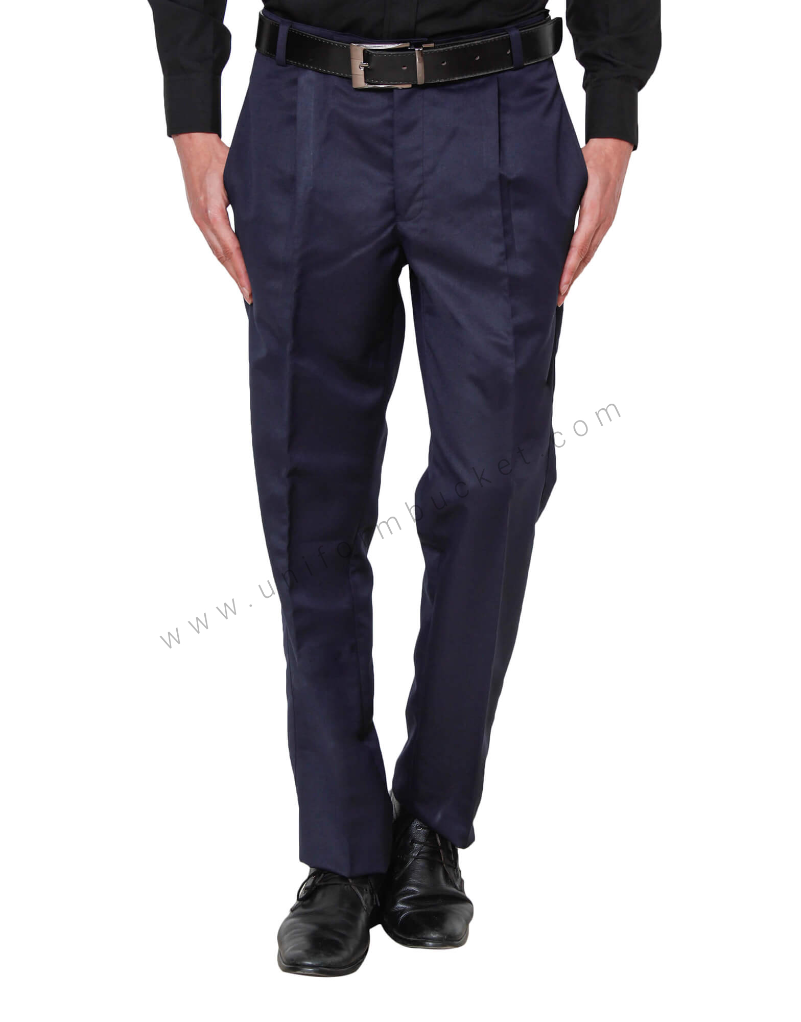 Share more than 80 navy blue casual trousers best - in.cdgdbentre