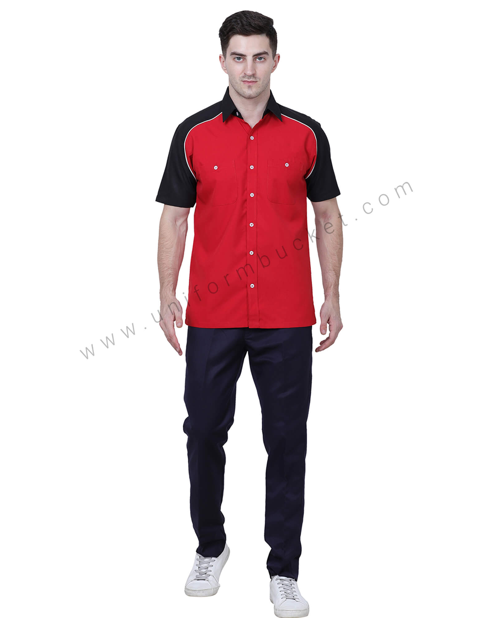 Navy Blue Plain Trouser