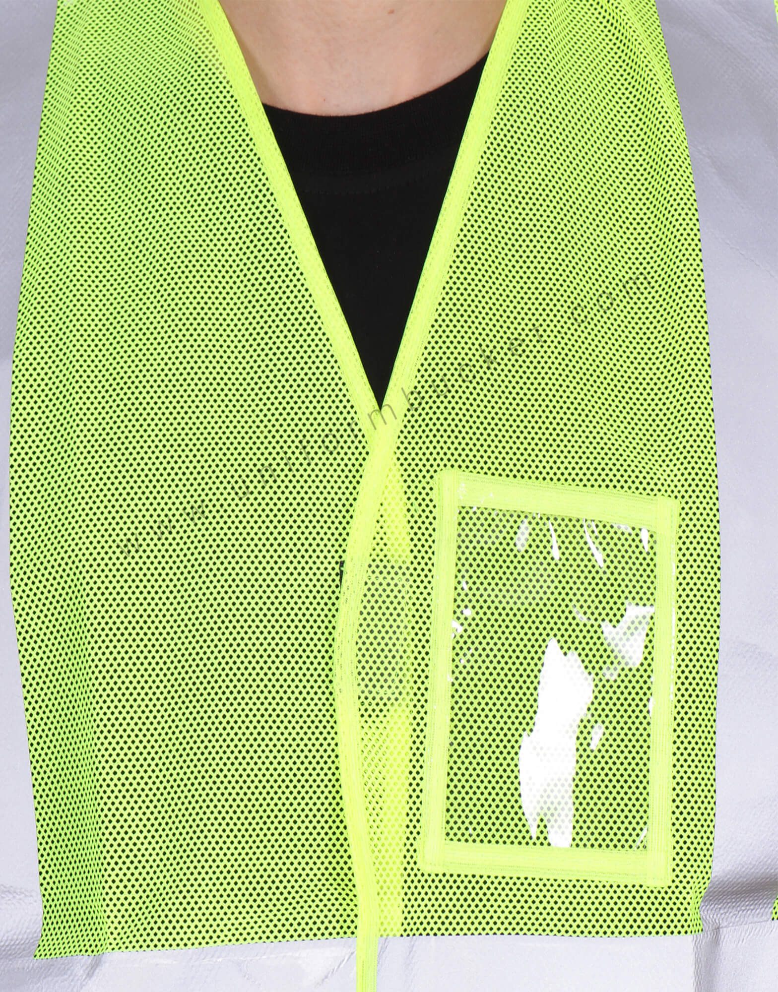 Buy Net Safety Vest With Double Visibility Stripes Unisex Online Best