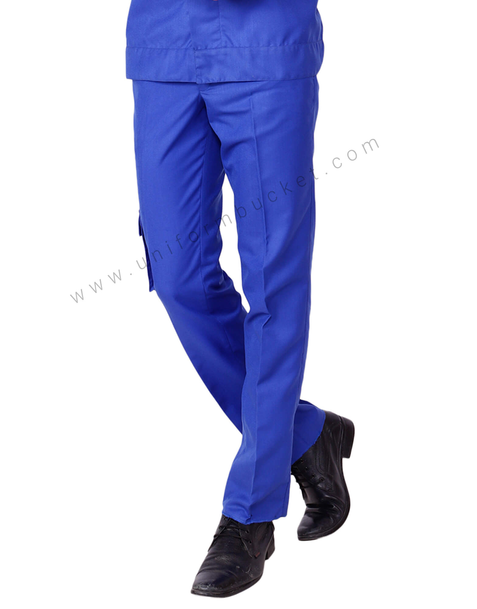 Plain Blue Trouser With One Side Pocket