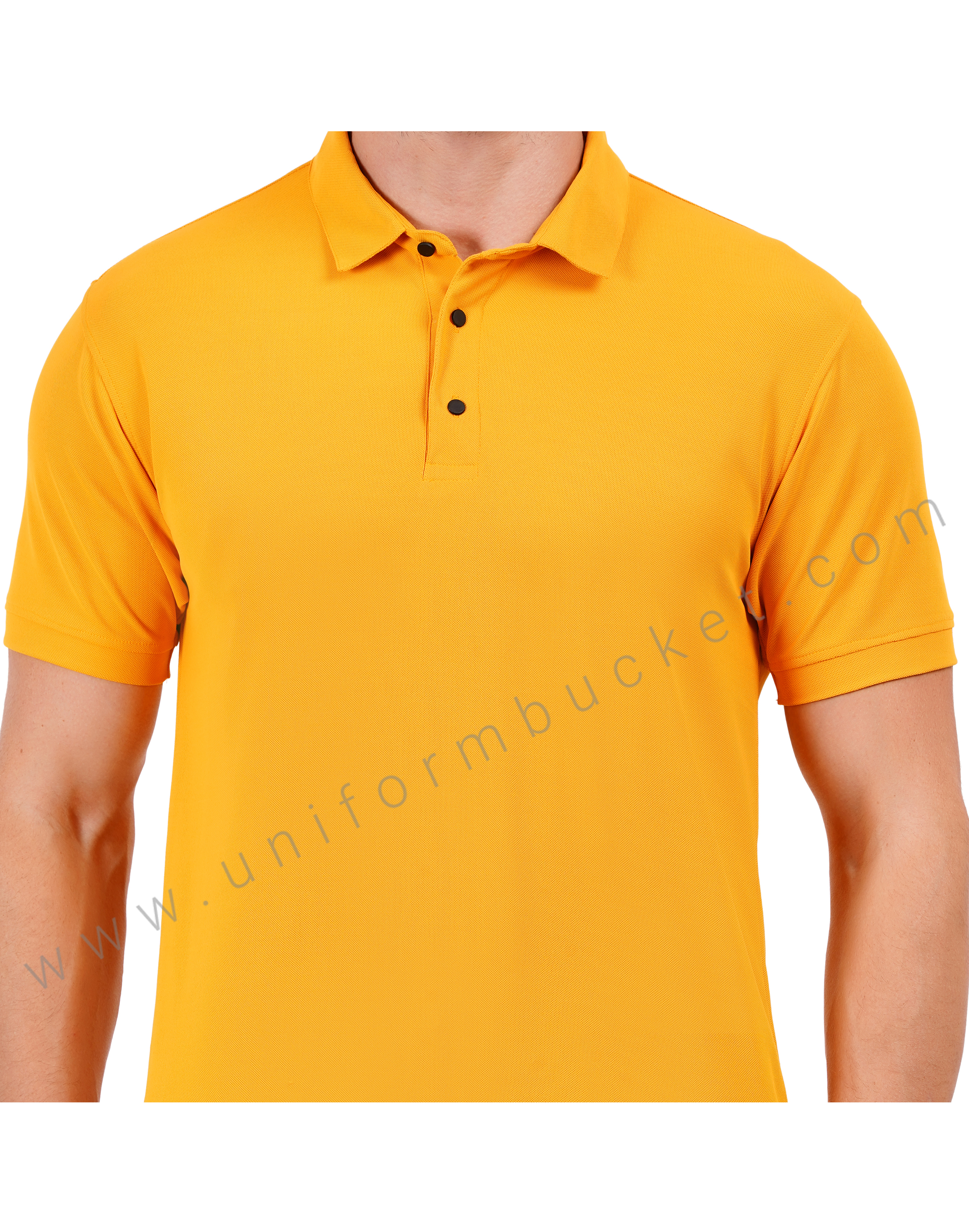 Plain Mustard Yellow Polo T-shirt