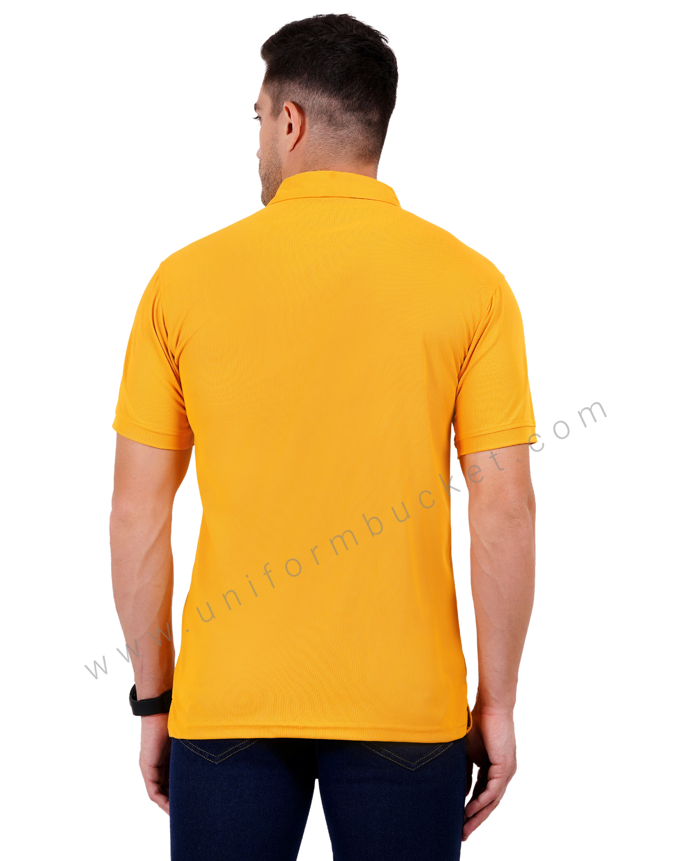 Plain Mustard Yellow Polo T-shirt