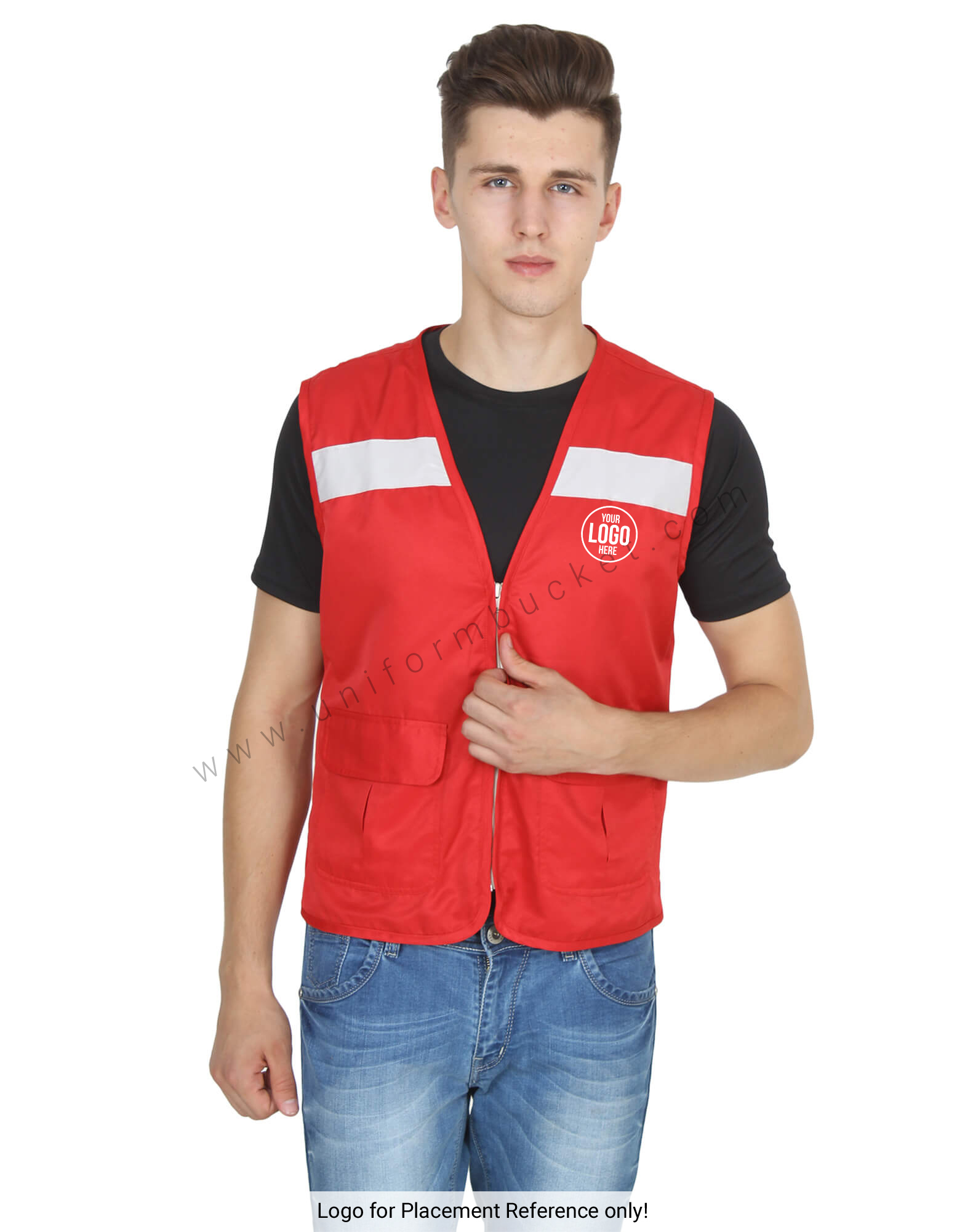 Red High Visibility Vest