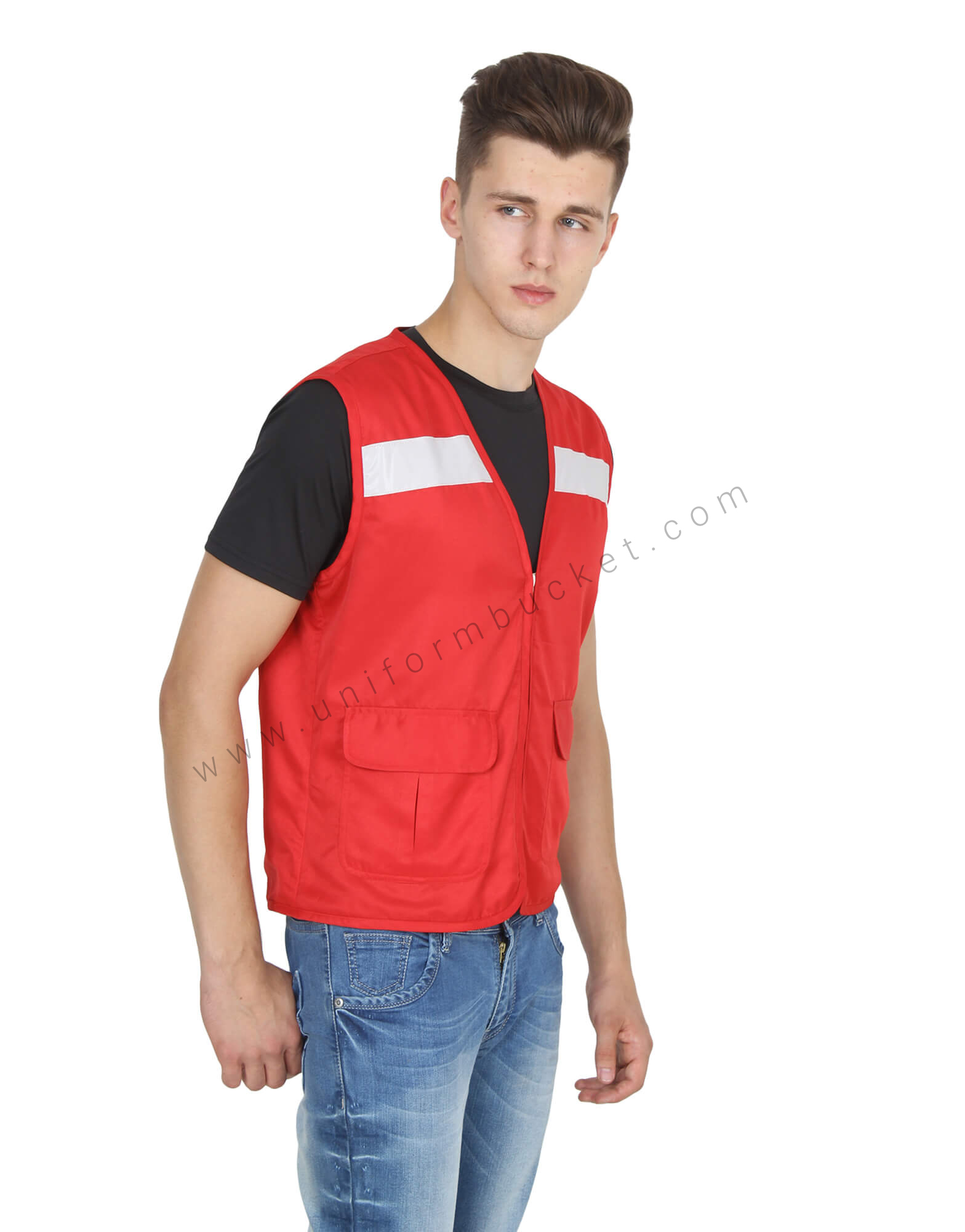 Red High Visibility Vest