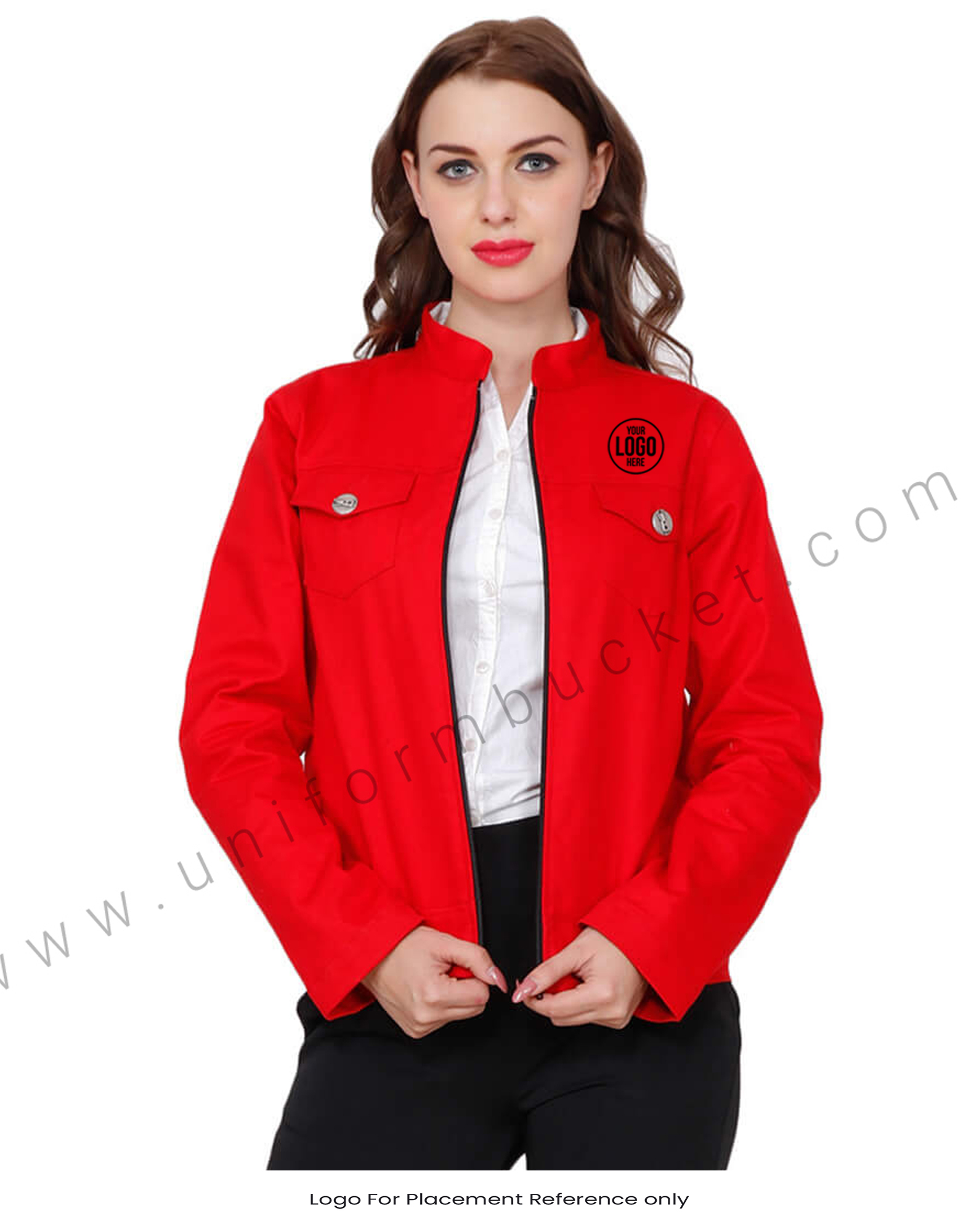 Red Stylish Jacket For Women