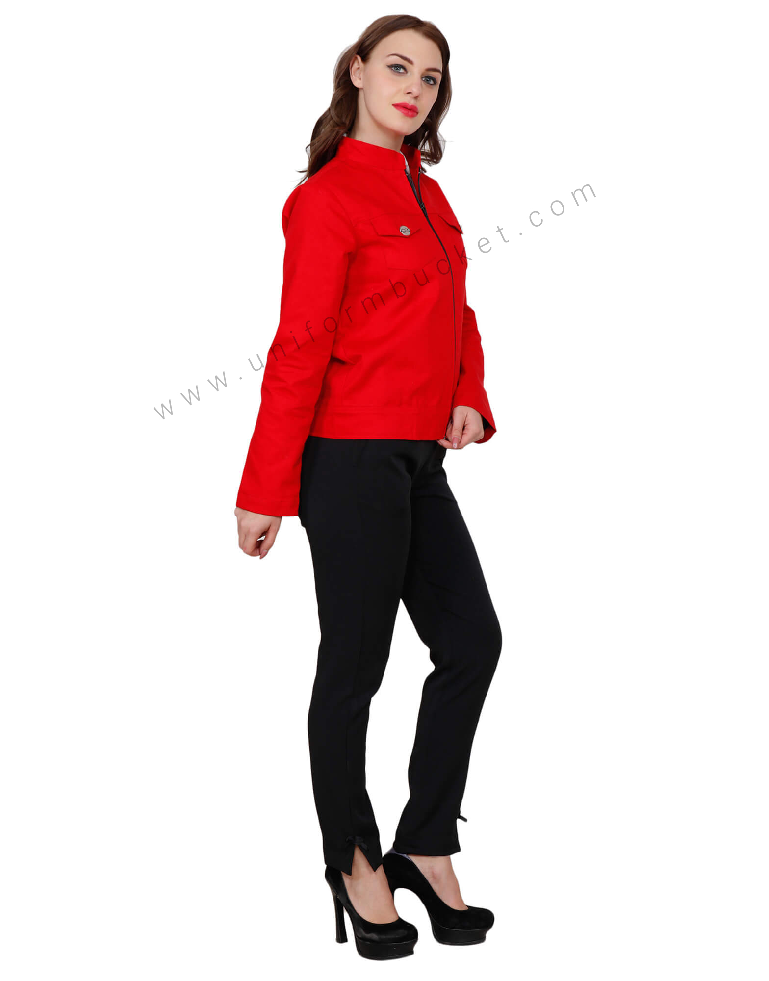 Red Stylish Jacket For Women