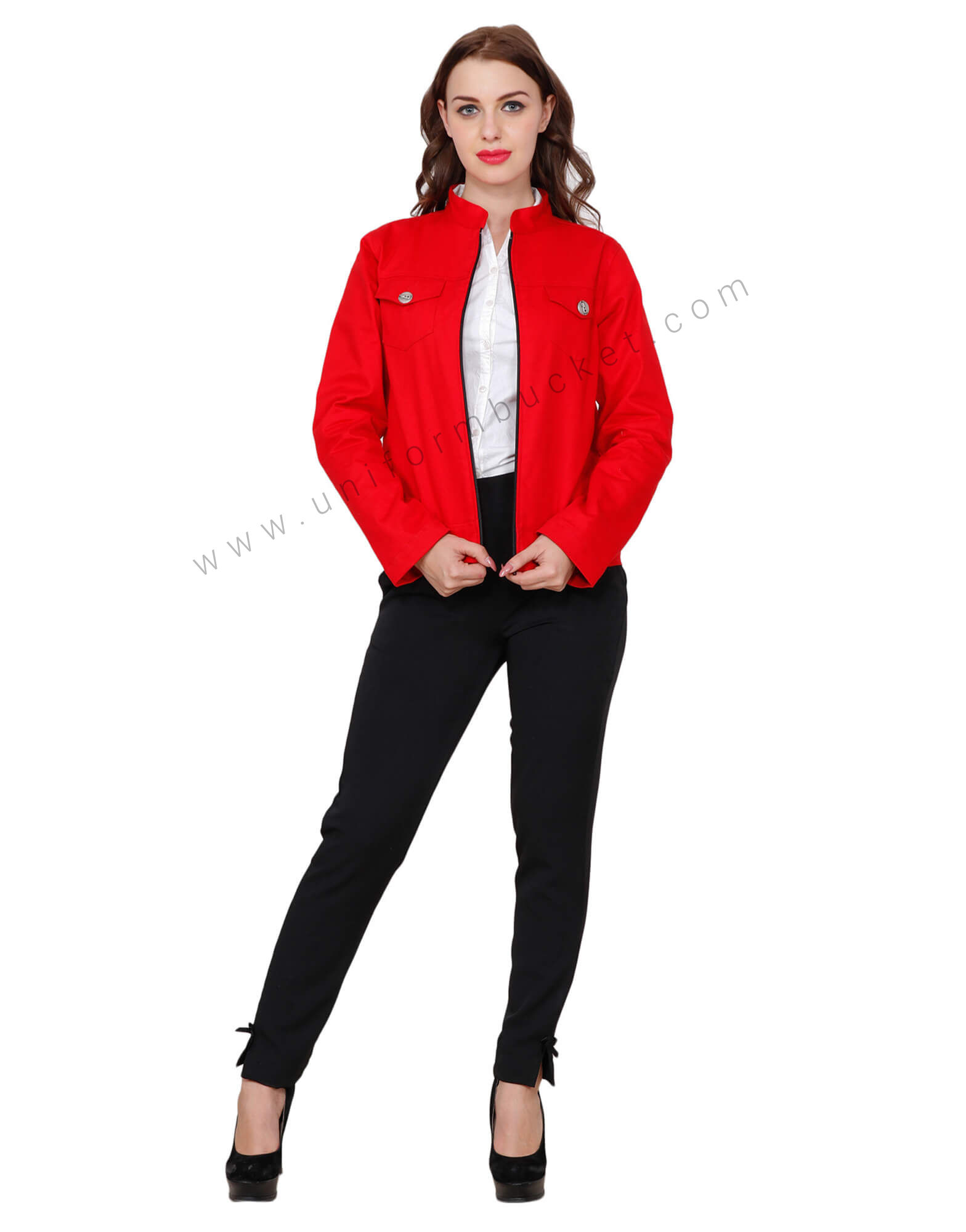 Red Stylish Jacket For Women