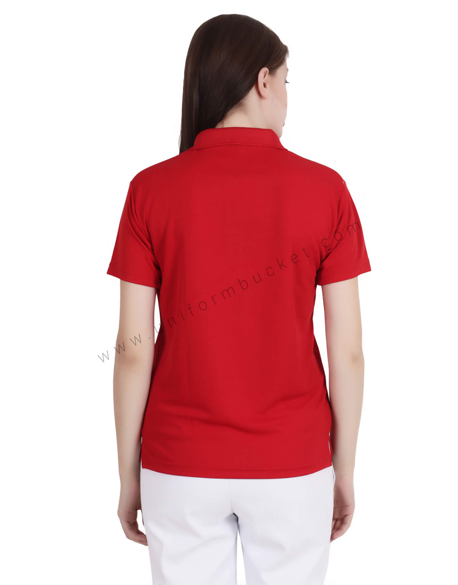 Red Uniform Polo T- Shirt