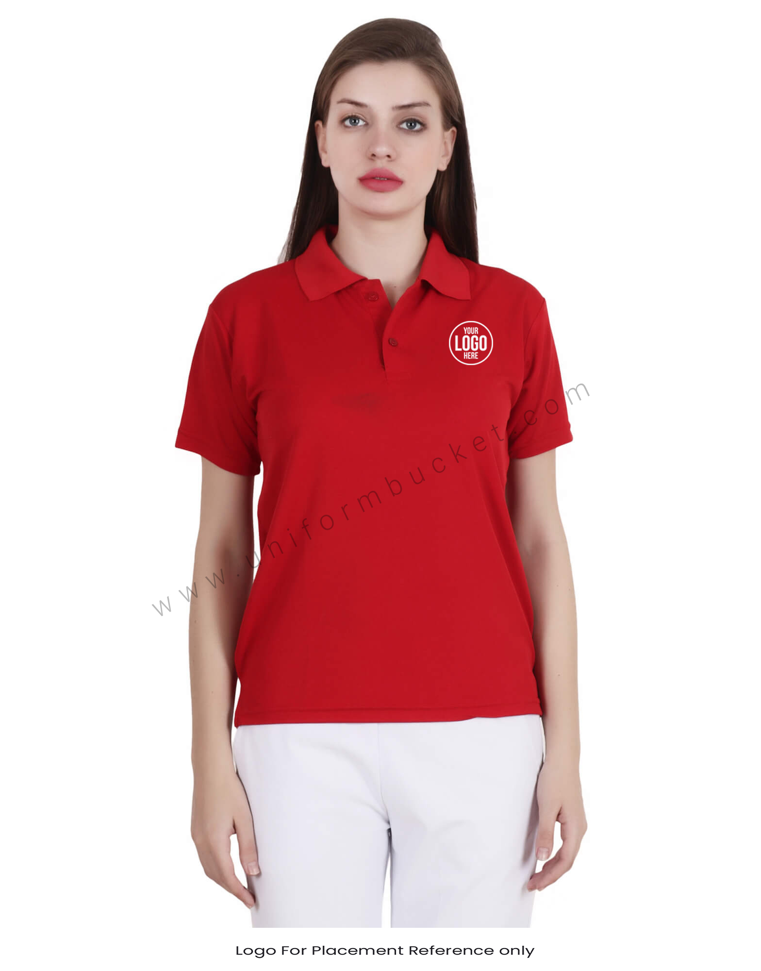 Red Uniform Polo T- Shirt