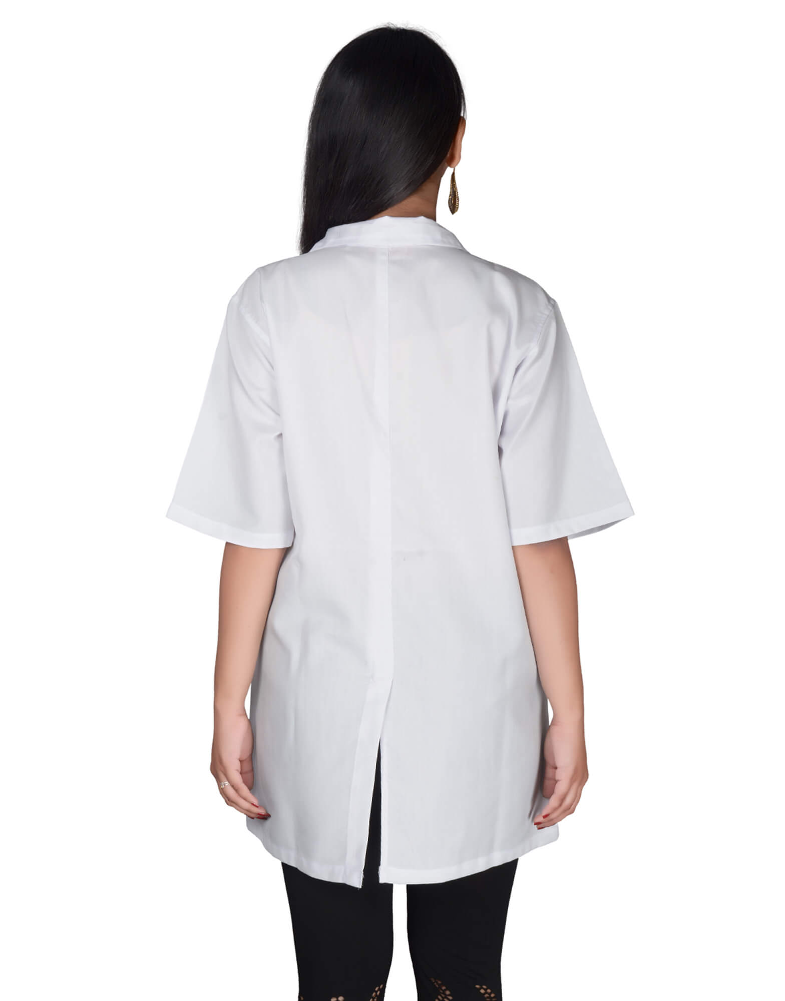 Buy Short Sleeve Lab Coat For Female Online Best Prices in India