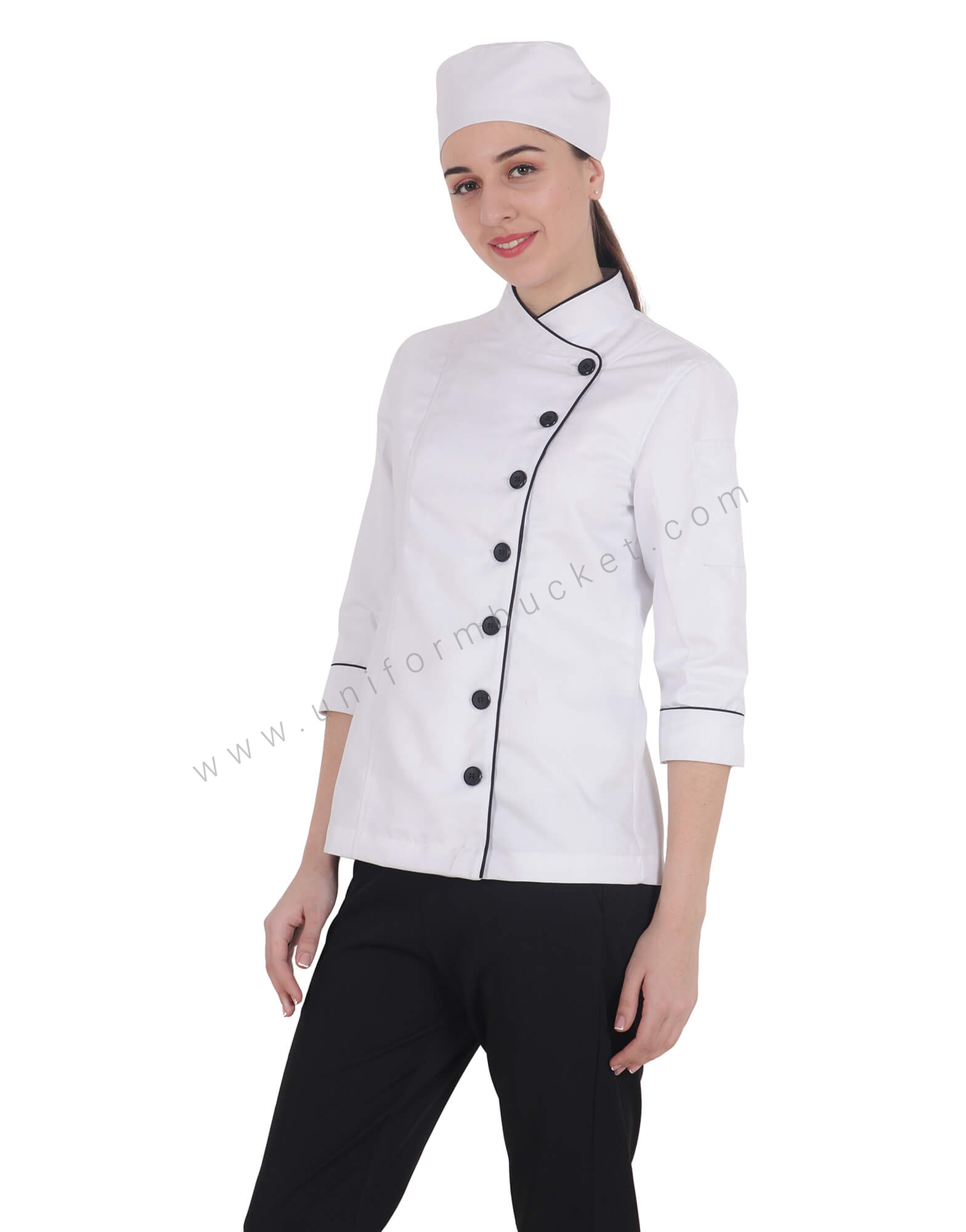 Cheap womens chef best sale coats