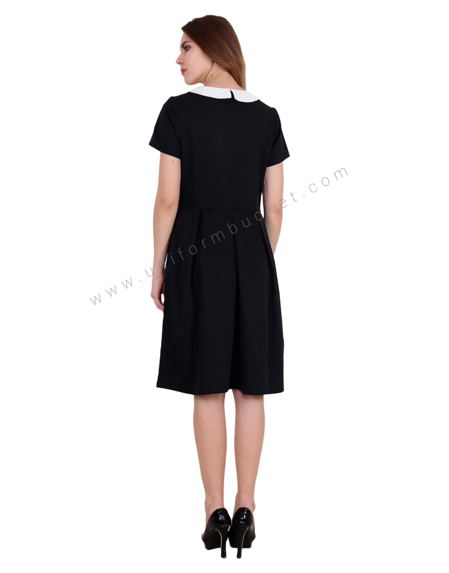 Polo Dress With Peter Pan Collar