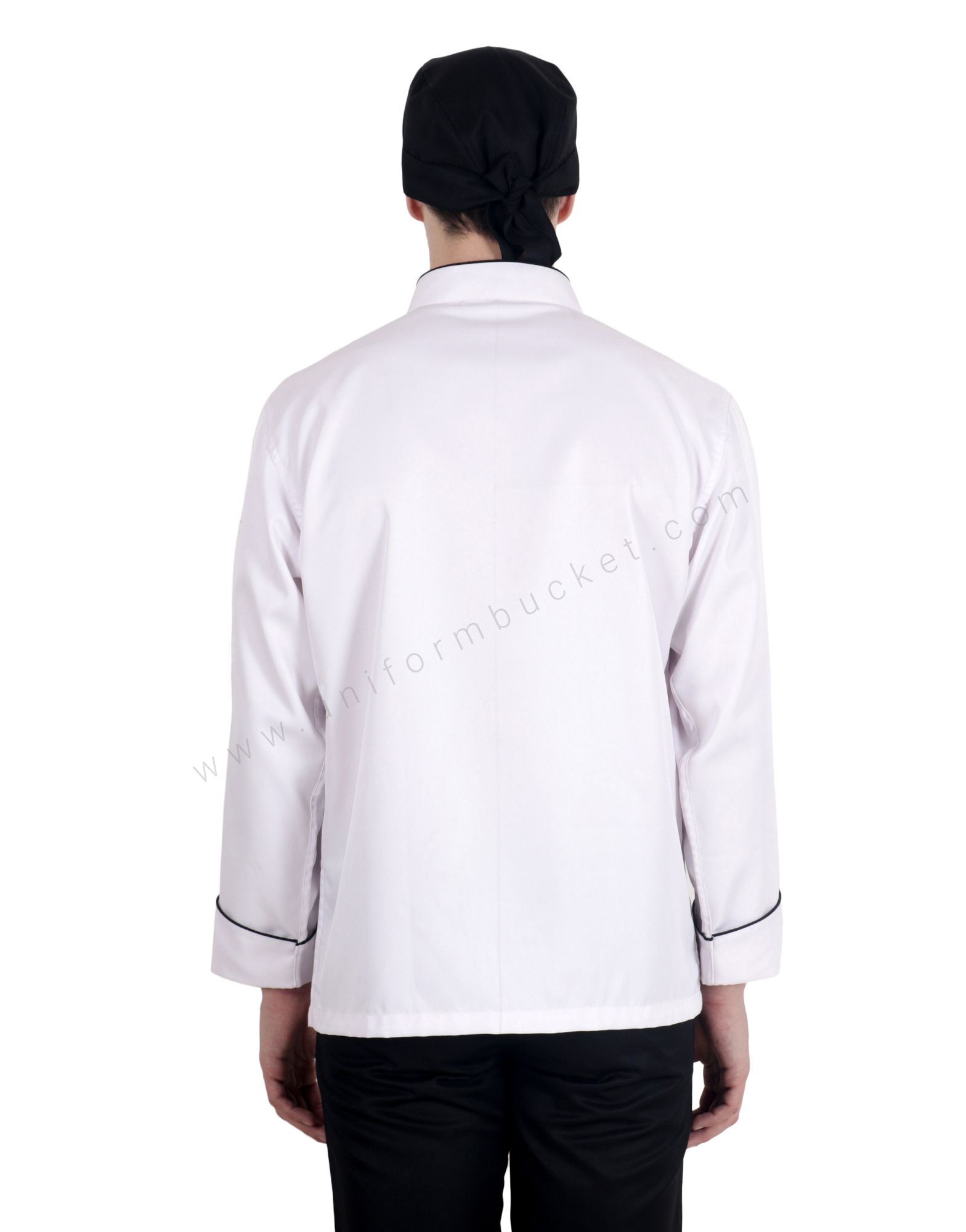 Buy Chef Coat With Extended Placket For Men Online Best Prices in