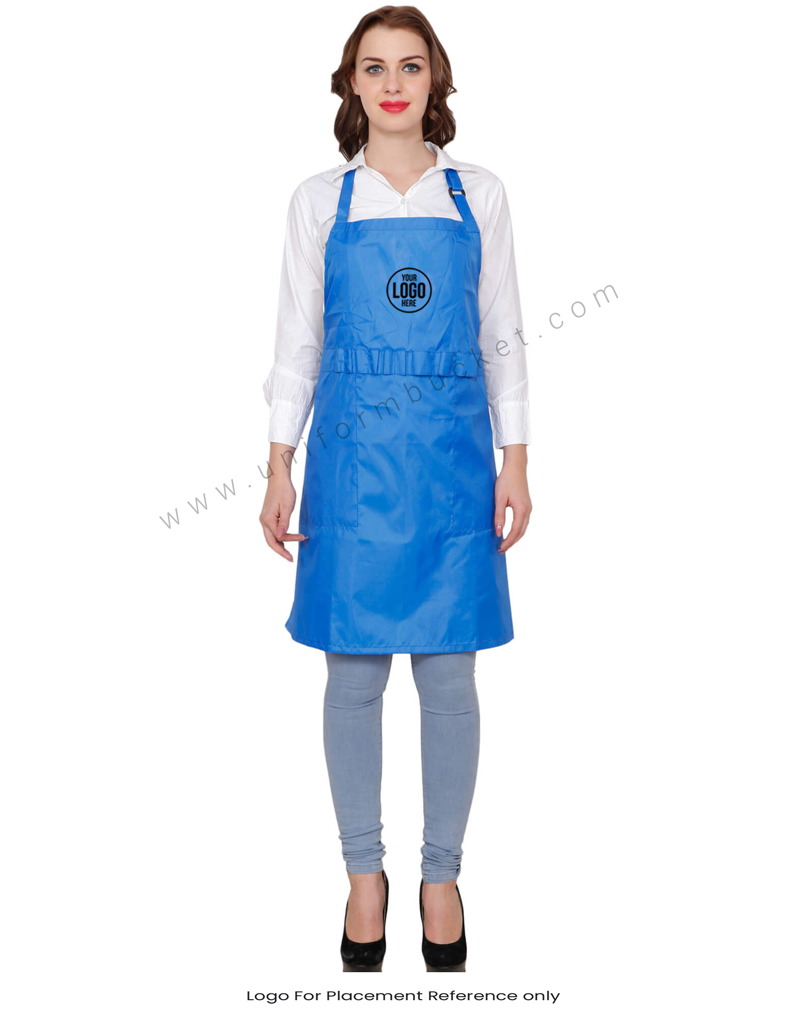 Functional Salon Apron with Side Pockets