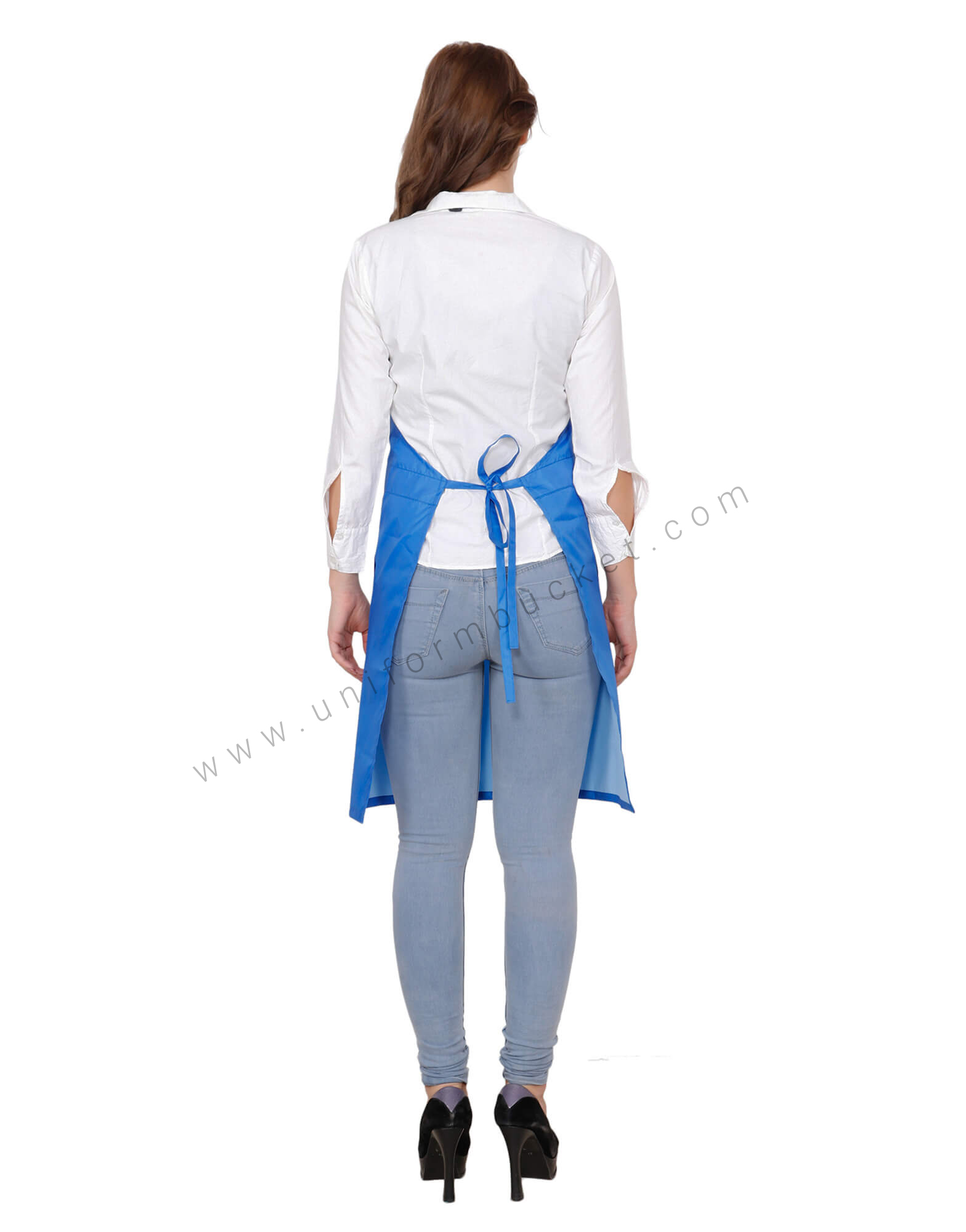 Functional Salon Apron with Side Pockets