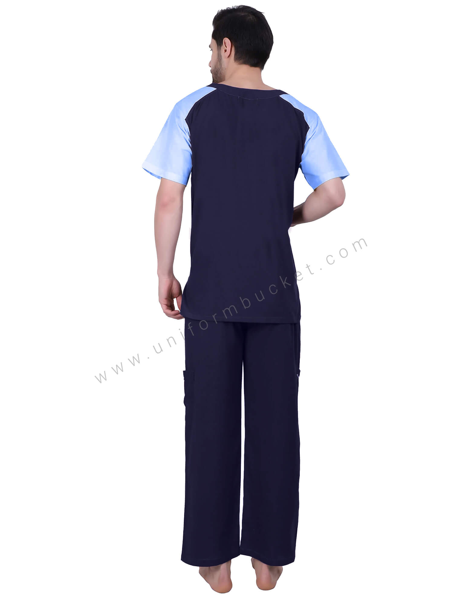 Double Tone Navy Blue Tunic