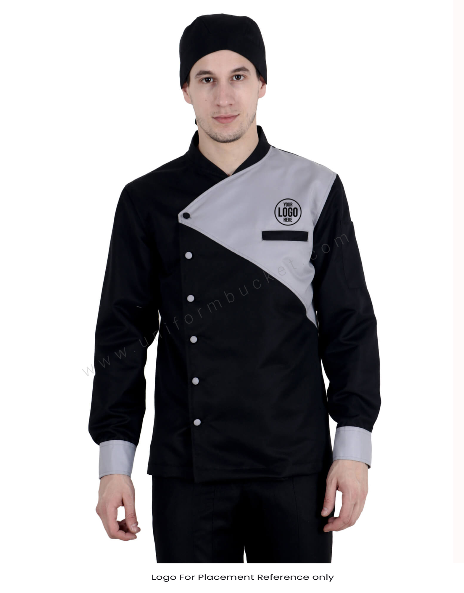 BOUPIUN Mens Summer Chef Coat Short Sleeve Cool Chef Jacket Unisex Uniform Hotel Restaurant 